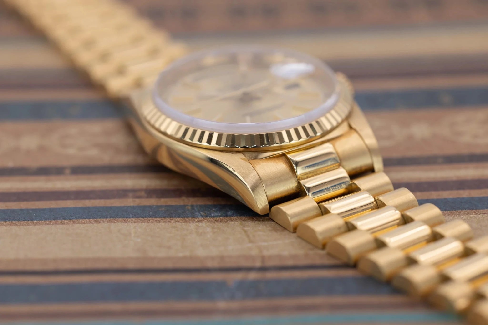 1988 Rolex Day-Date Ref. 18238 | Champagne Dial | Box and Papers - Sierra Time Co