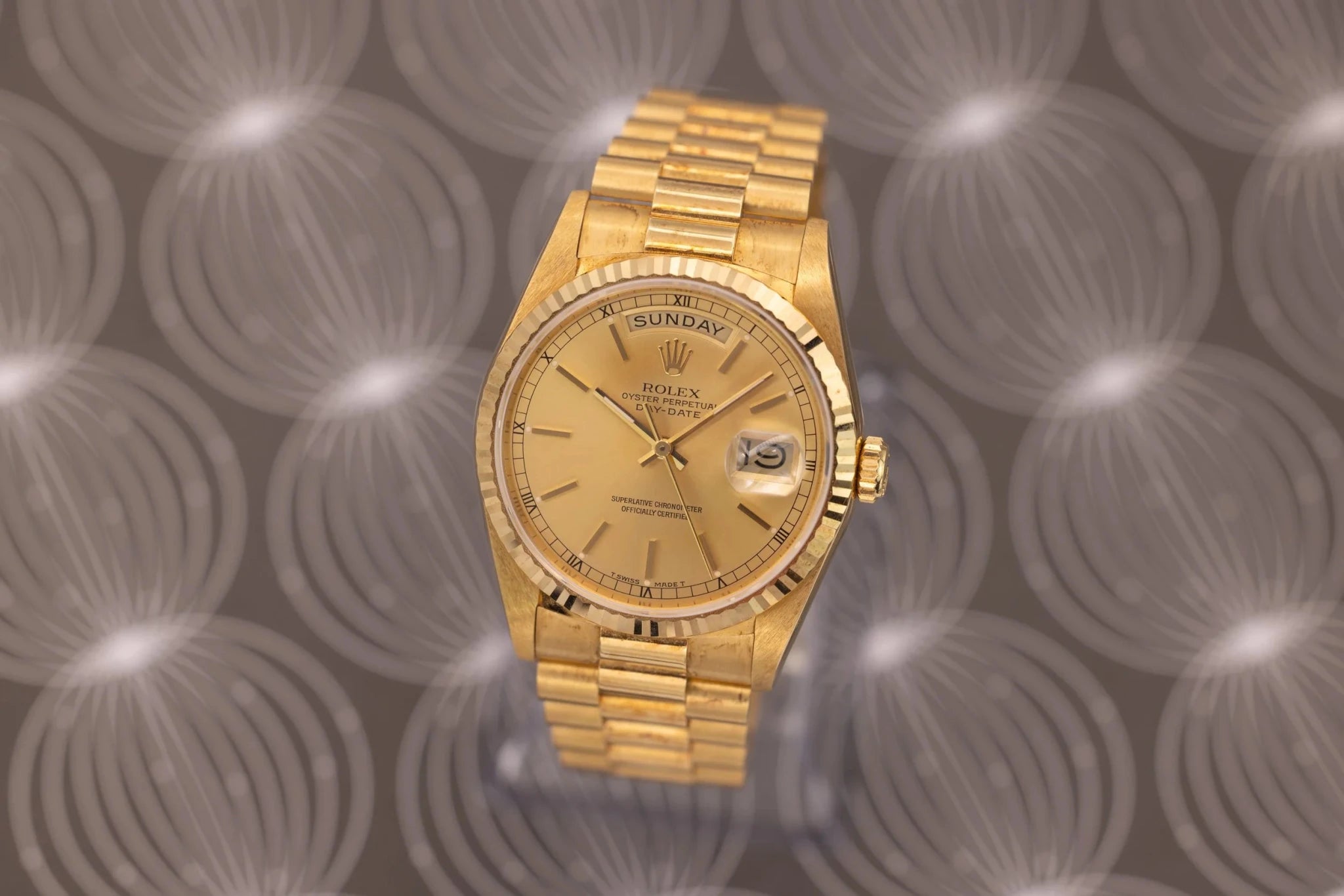 1988 Rolex Day-Date Ref. 18238 | Mint Condition | Champagne Dial - Sierra Time Co