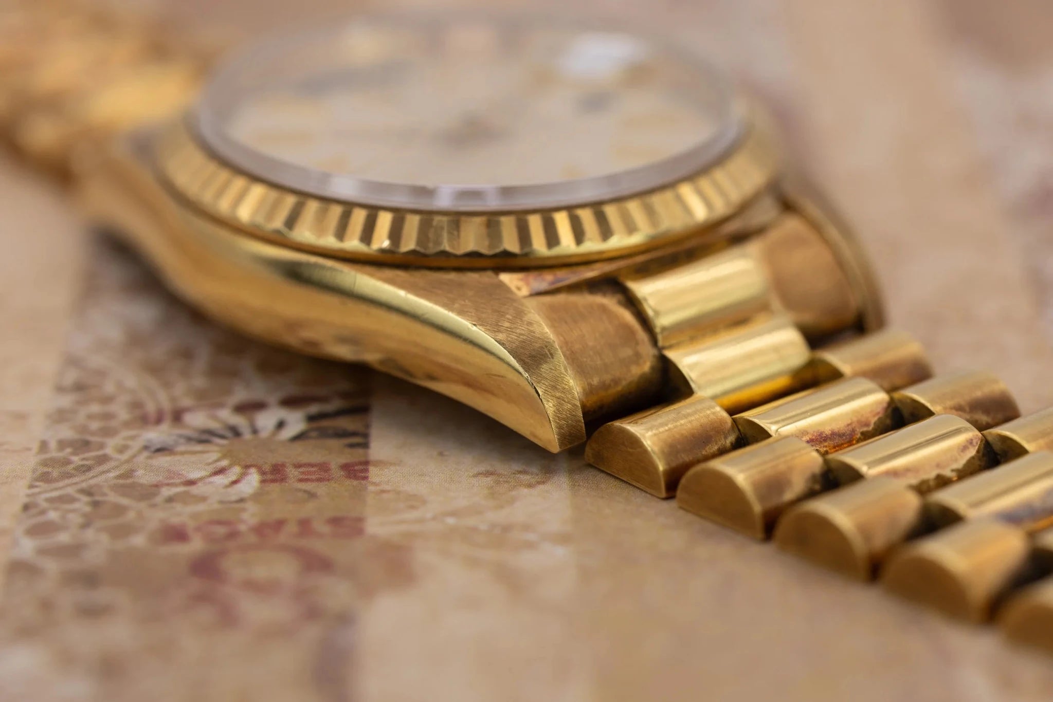 1988 Rolex Day-Date Ref. 18238 | Tropical Ghost Dial - Sierra Time Co