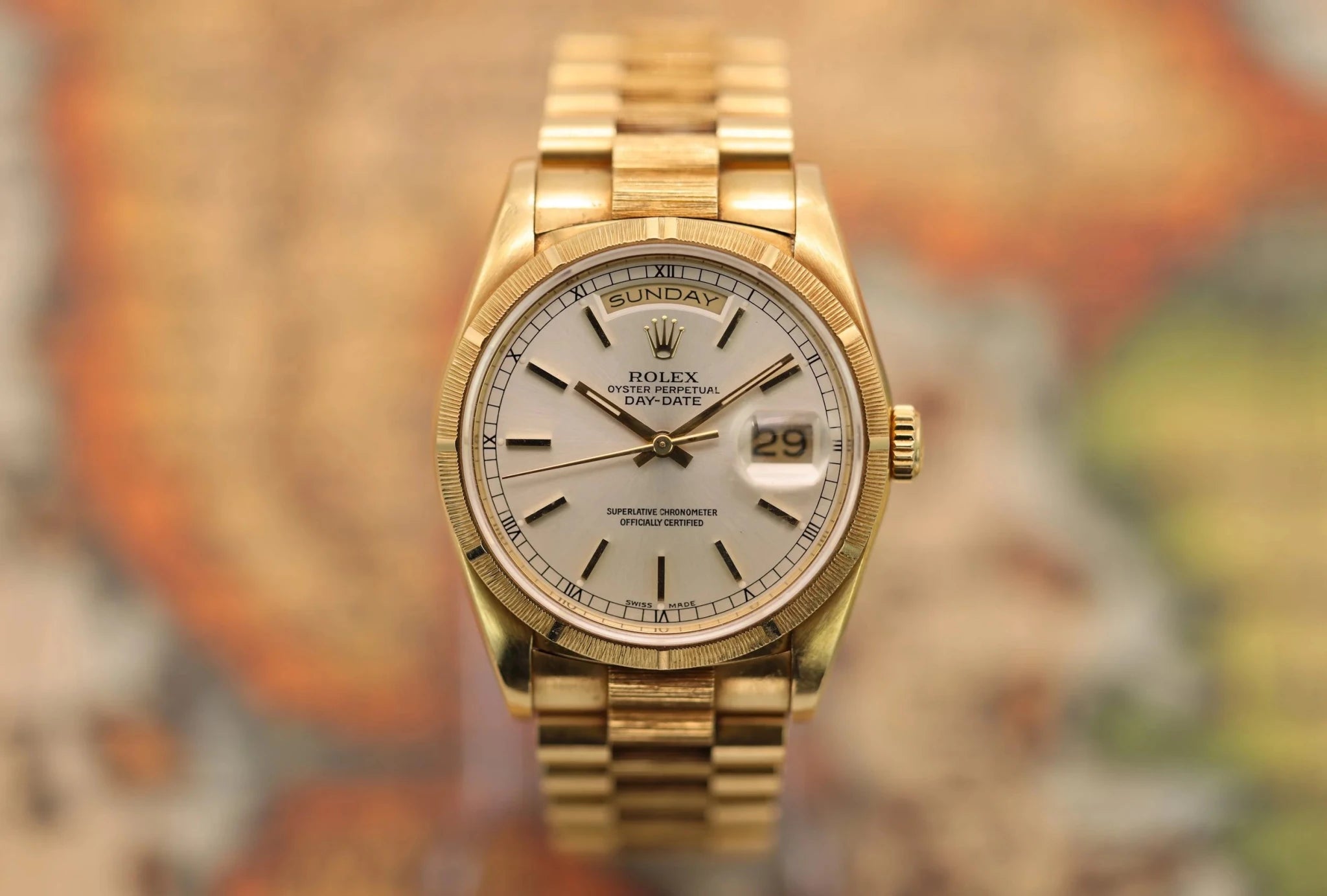 1988 Rolex Day-Date Ref. 18248 | Silver Dial - Sierra Time Co