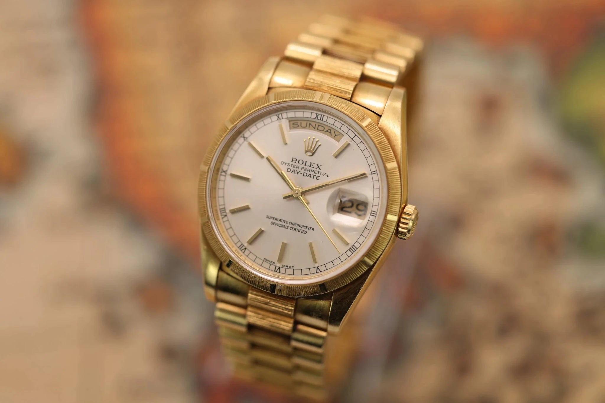 1988 Rolex Day-Date Ref. 18248 | Silver Dial - Sierra Time Co
