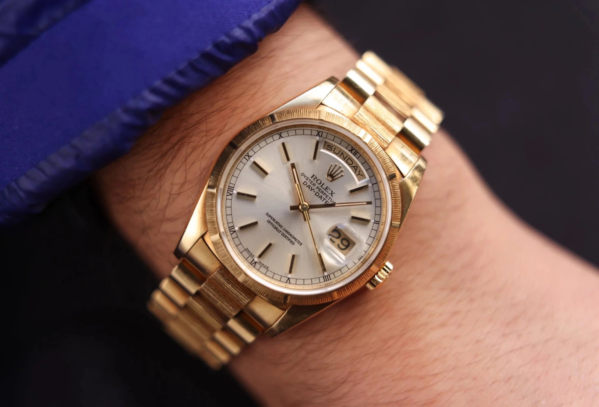 1988 Rolex Day-Date Ref. 18248 | Silver Dial - Sierra Time Co