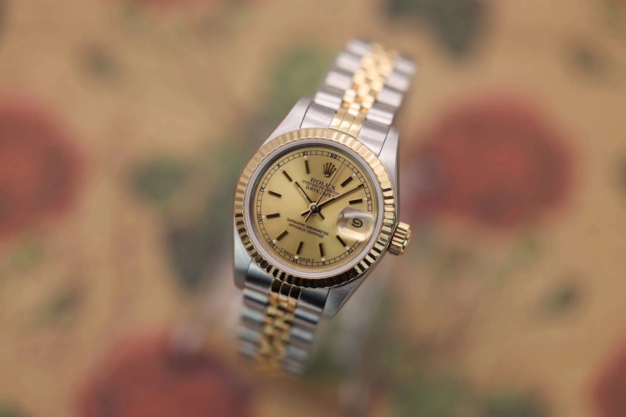 1988 Rolex Ladies Datejust Ref. 69173 | Champagne Dial - Sierra Time Co