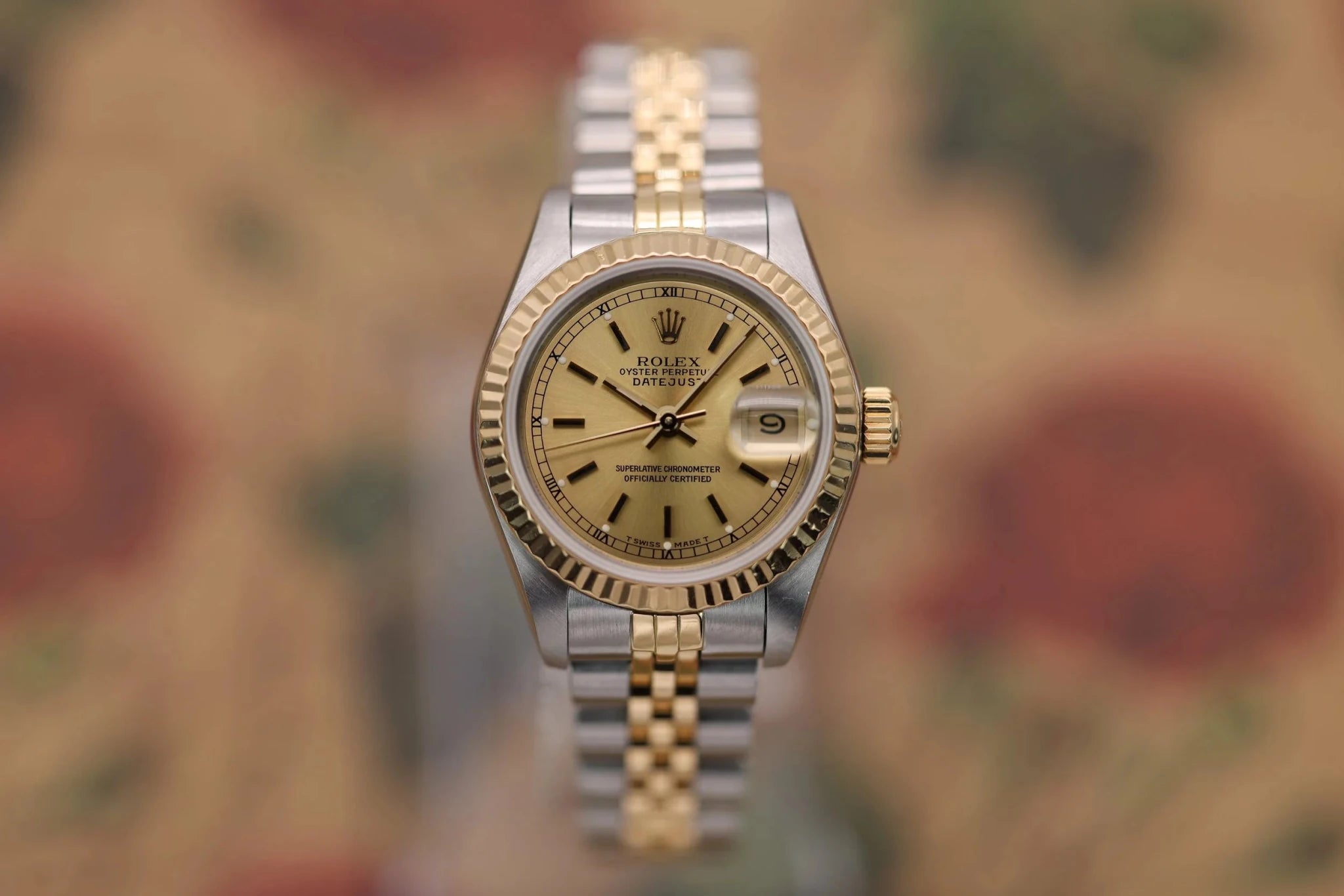 1988 Rolex Ladies Datejust Ref. 69173 | Champagne Dial - Sierra Time Co