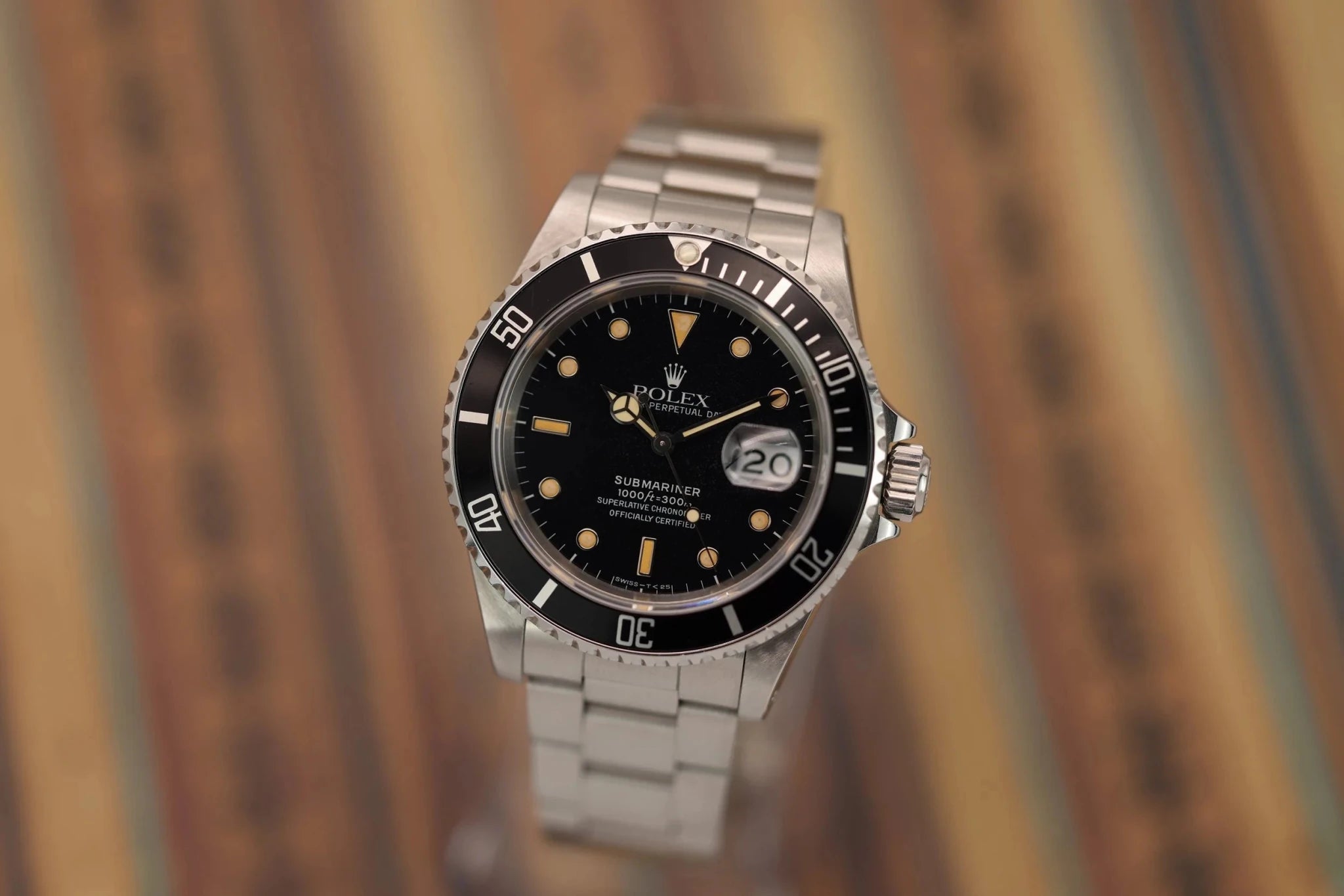 1988 Rolex Submariner Date Ref. 16610 | Vivid Patina - Sierra Time Co