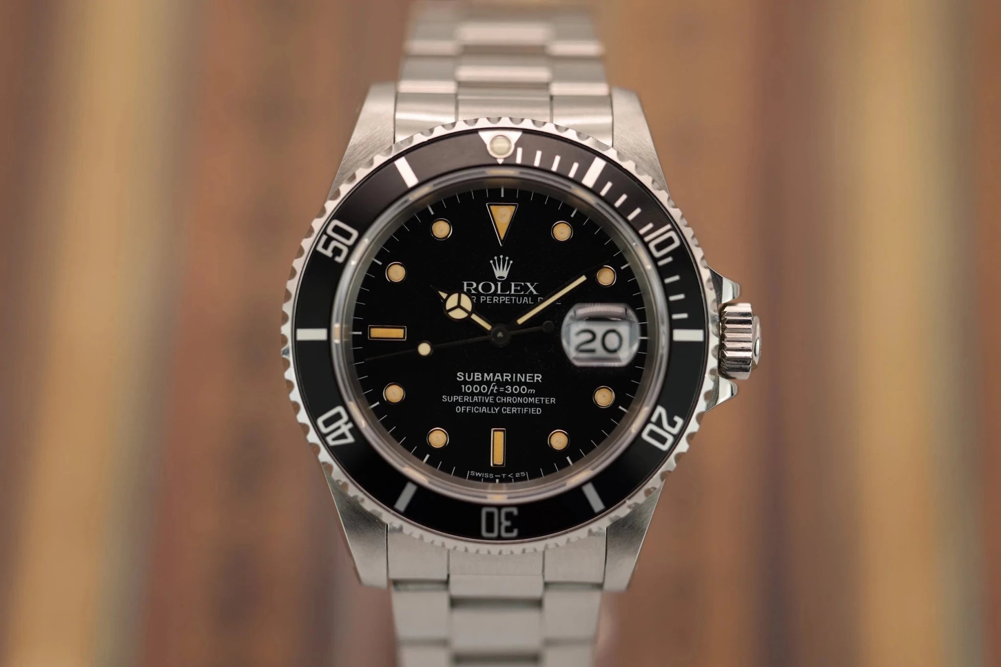 1988 Rolex Submariner Date Ref. 16610 | Vivid Patina - Sierra Time Co