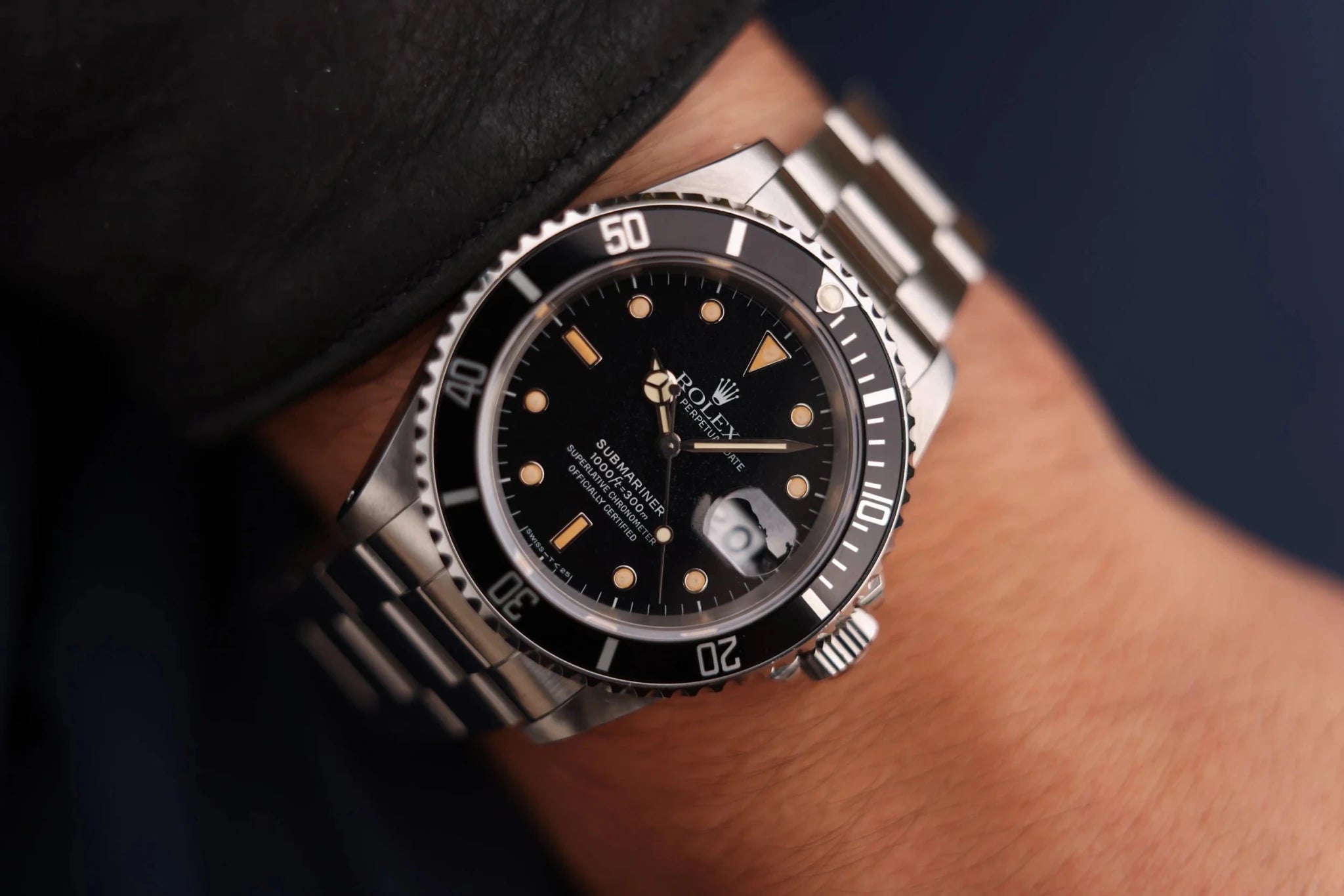 1988 Rolex Submariner Date Ref. 16610 | Vivid Patina - Sierra Time Co