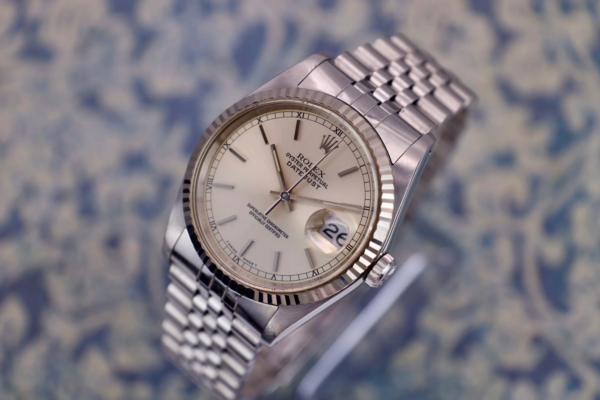 1989 Rolex Datejust Ref. 16234 | Cream Dial - Sierra Time Co