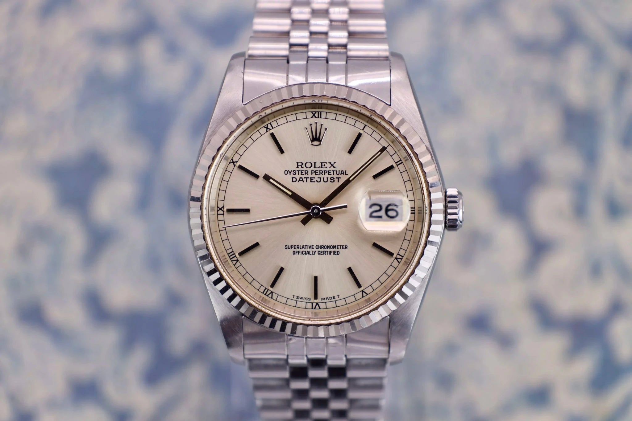1989 Rolex Datejust Ref. 16234 | Cream Dial - Sierra Time Co