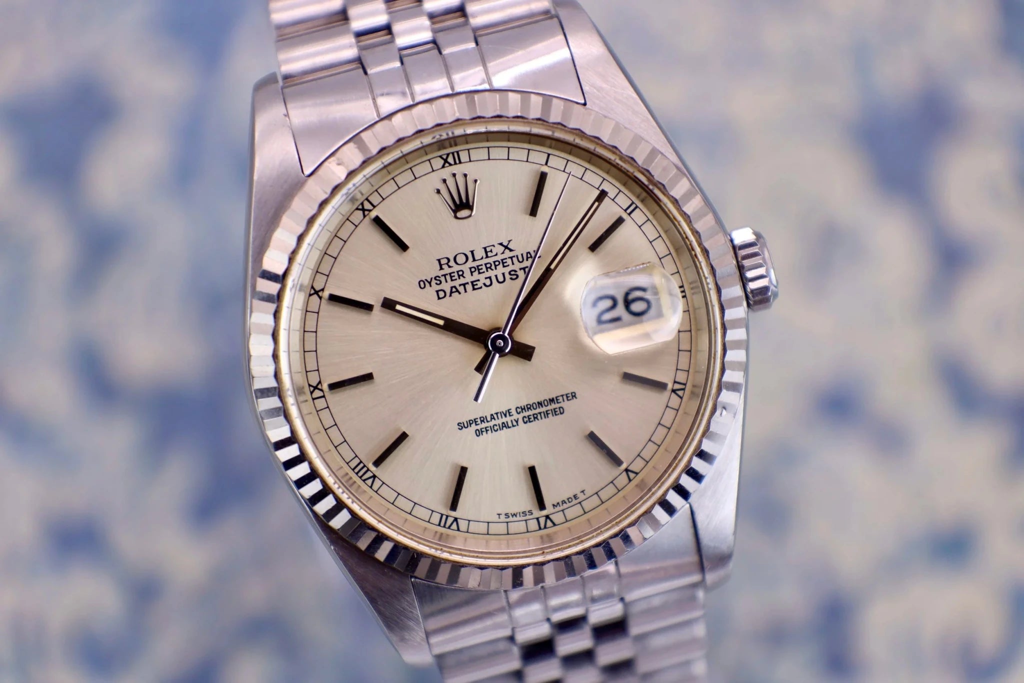 1989 Rolex Datejust Ref. 16234 | Cream Dial - Sierra Time Co