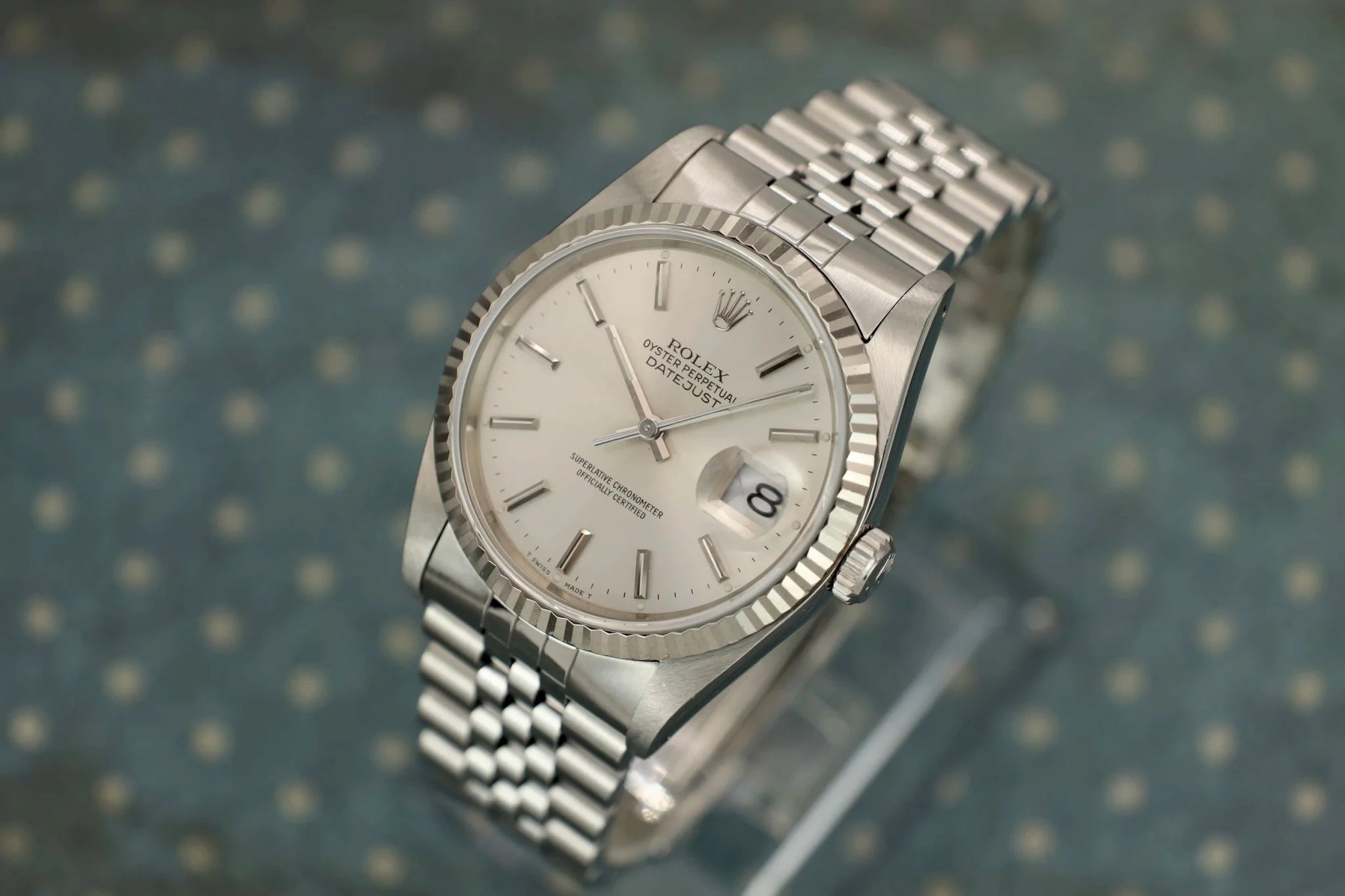 1989 Rolex Datejust Ref. 16234 | Silver Dial - Sierra Time Co