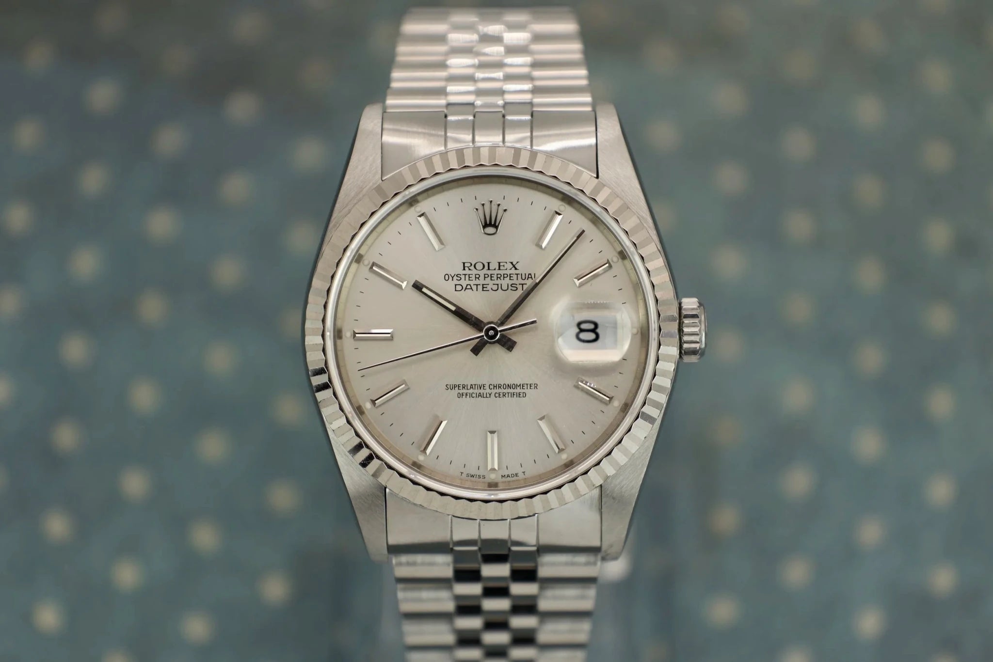 1989 Rolex Datejust Ref. 16234 | Silver Dial - Sierra Time Co