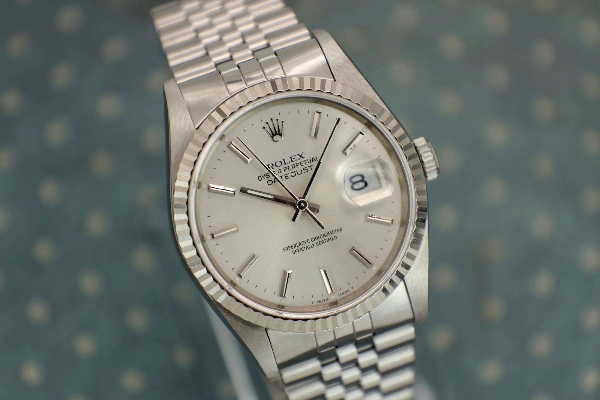 1989 Rolex Datejust Ref. 16234 | Silver Dial - Sierra Time Co