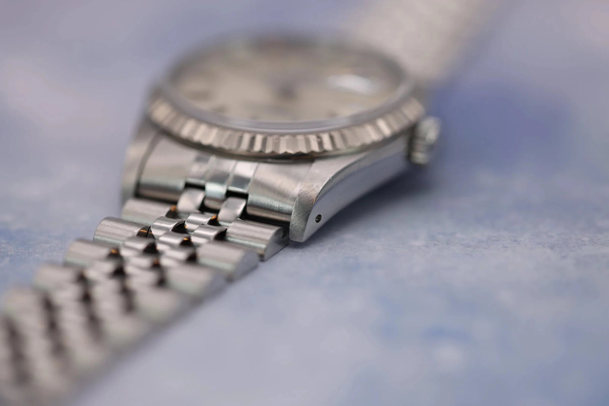 1989 Rolex Datejust Ref. 16234 | Silver Stick Dial | Box and Papers - Sierra Time Co