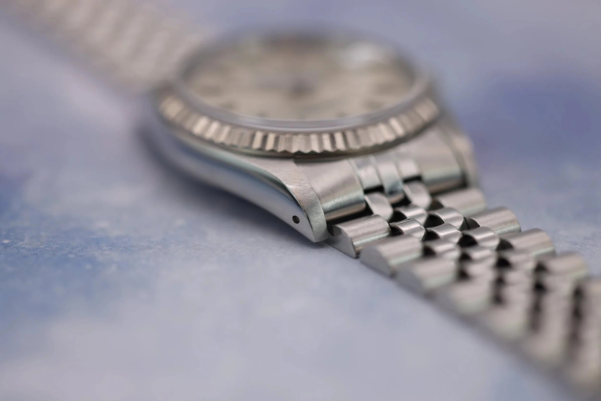 1989 Rolex Datejust Ref. 16234 | Silver Stick Dial | Box and Papers - Sierra Time Co