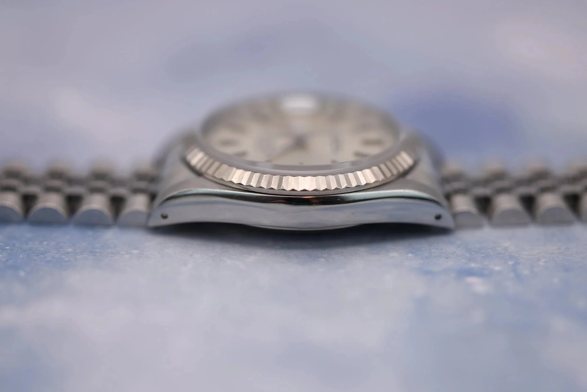 1989 Rolex Datejust Ref. 16234 | Silver Stick Dial | Box and Papers - Sierra Time Co