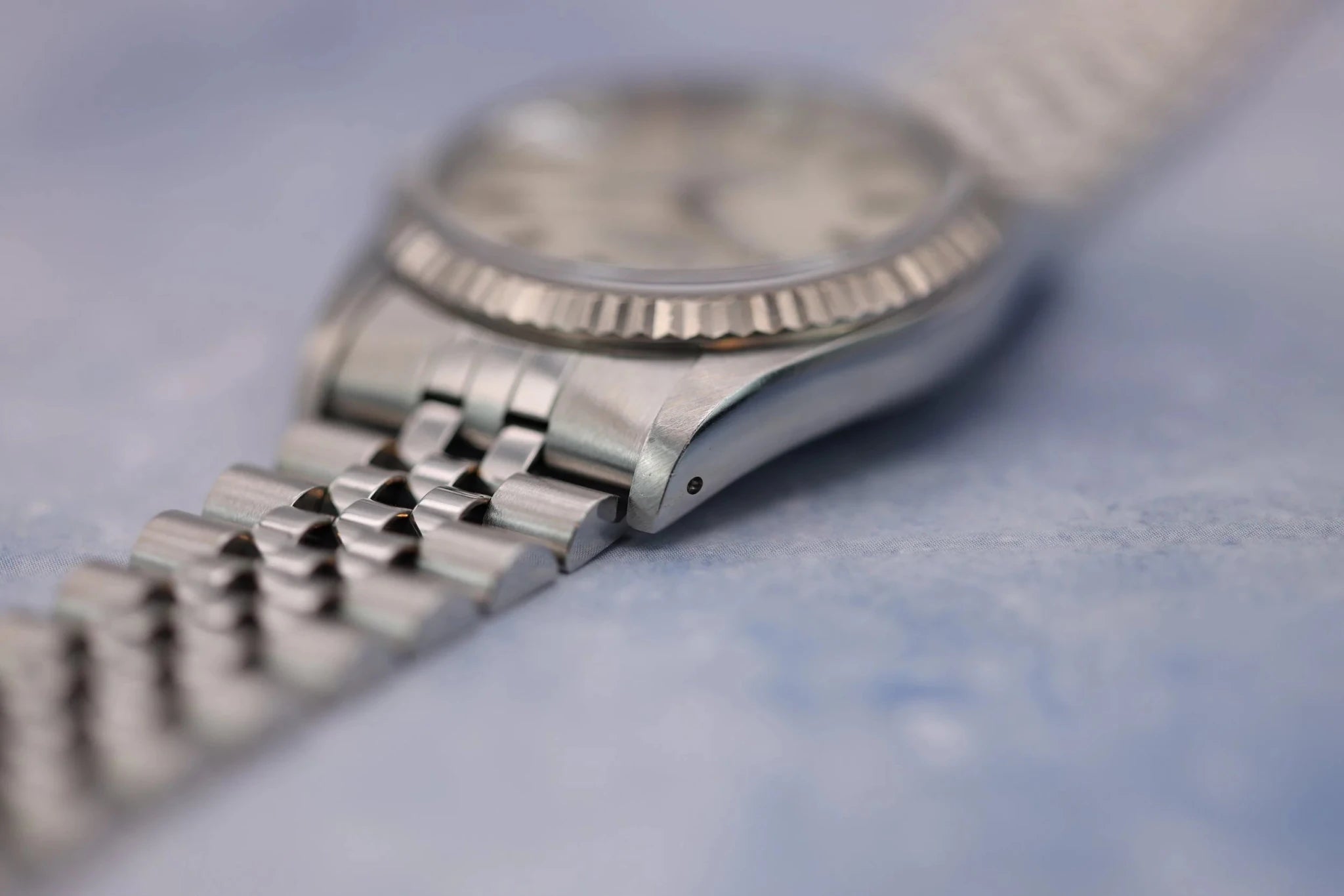1989 Rolex Datejust Ref. 16234 | Silver Stick Dial | Box and Papers - Sierra Time Co
