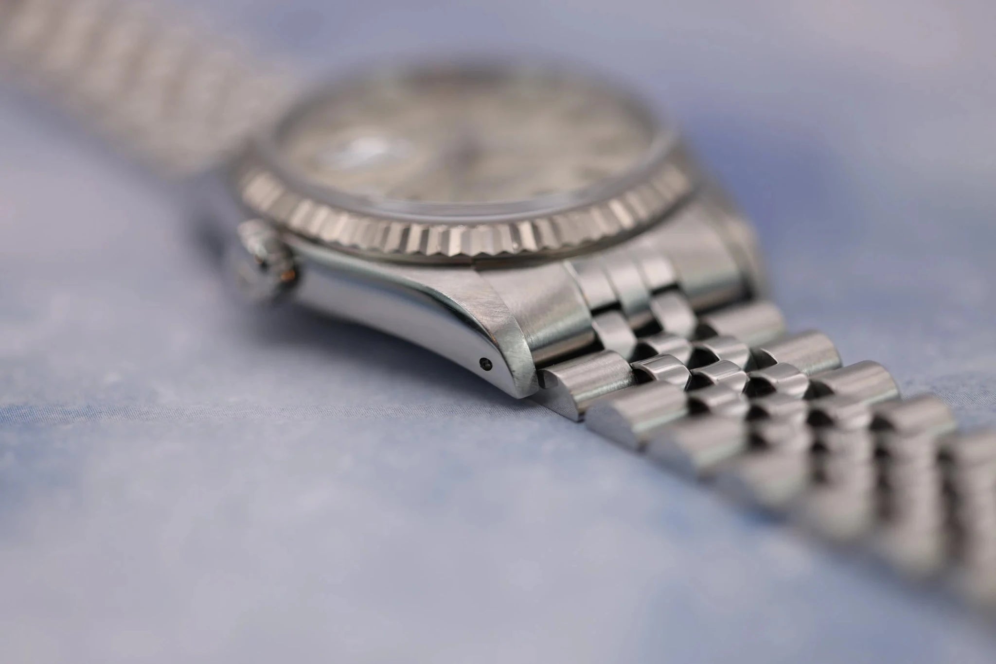 1989 Rolex Datejust Ref. 16234 | Silver Stick Dial | Box and Papers - Sierra Time Co