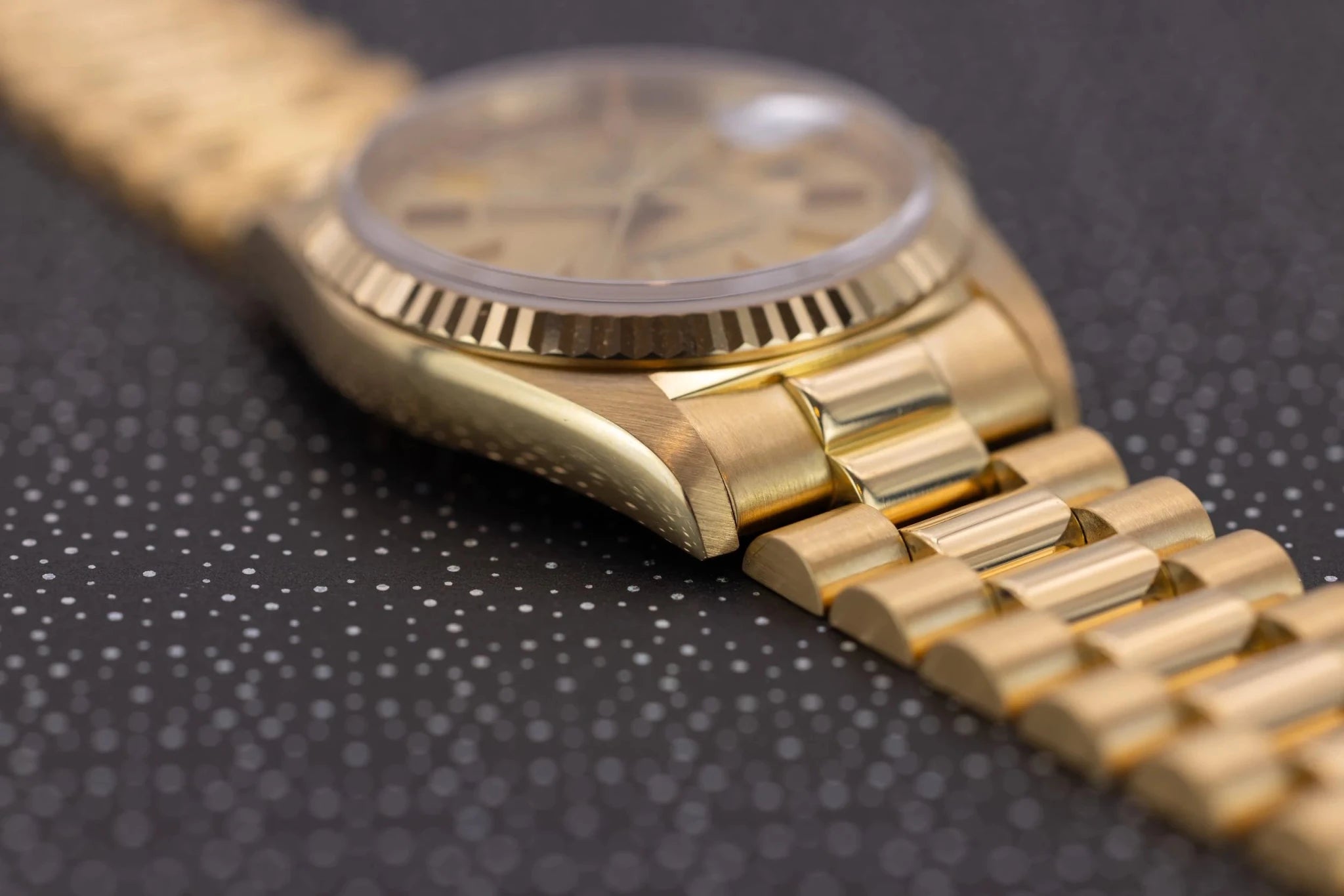 1989 Rolex Day-Date Ref. 18238 | Champagne Dial | Box and Papers - Sierra Time Co