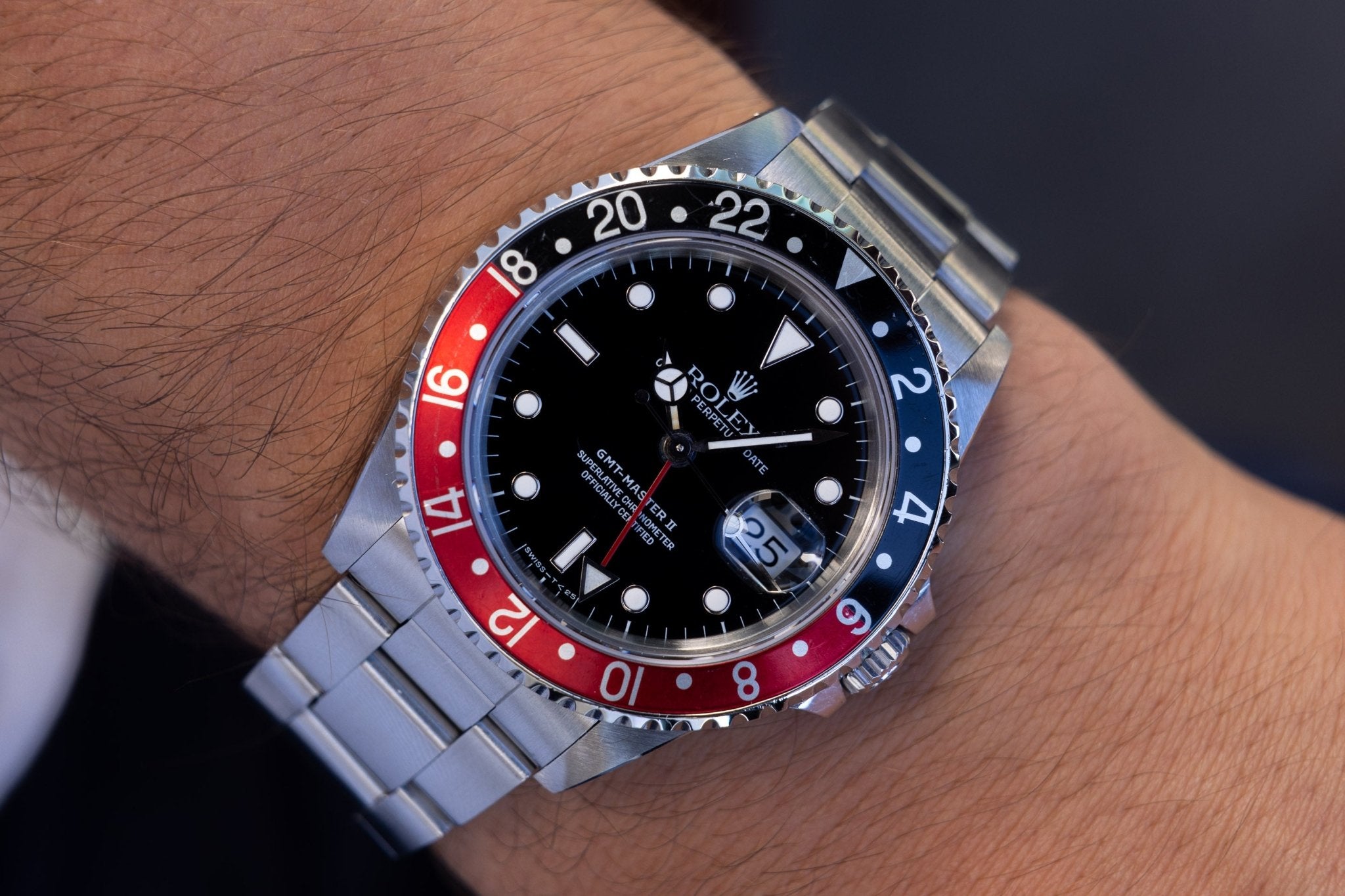 1989 Rolex GMT Master II Ref. 16710 | Coke | Tritium Dial - Sierra Time Co