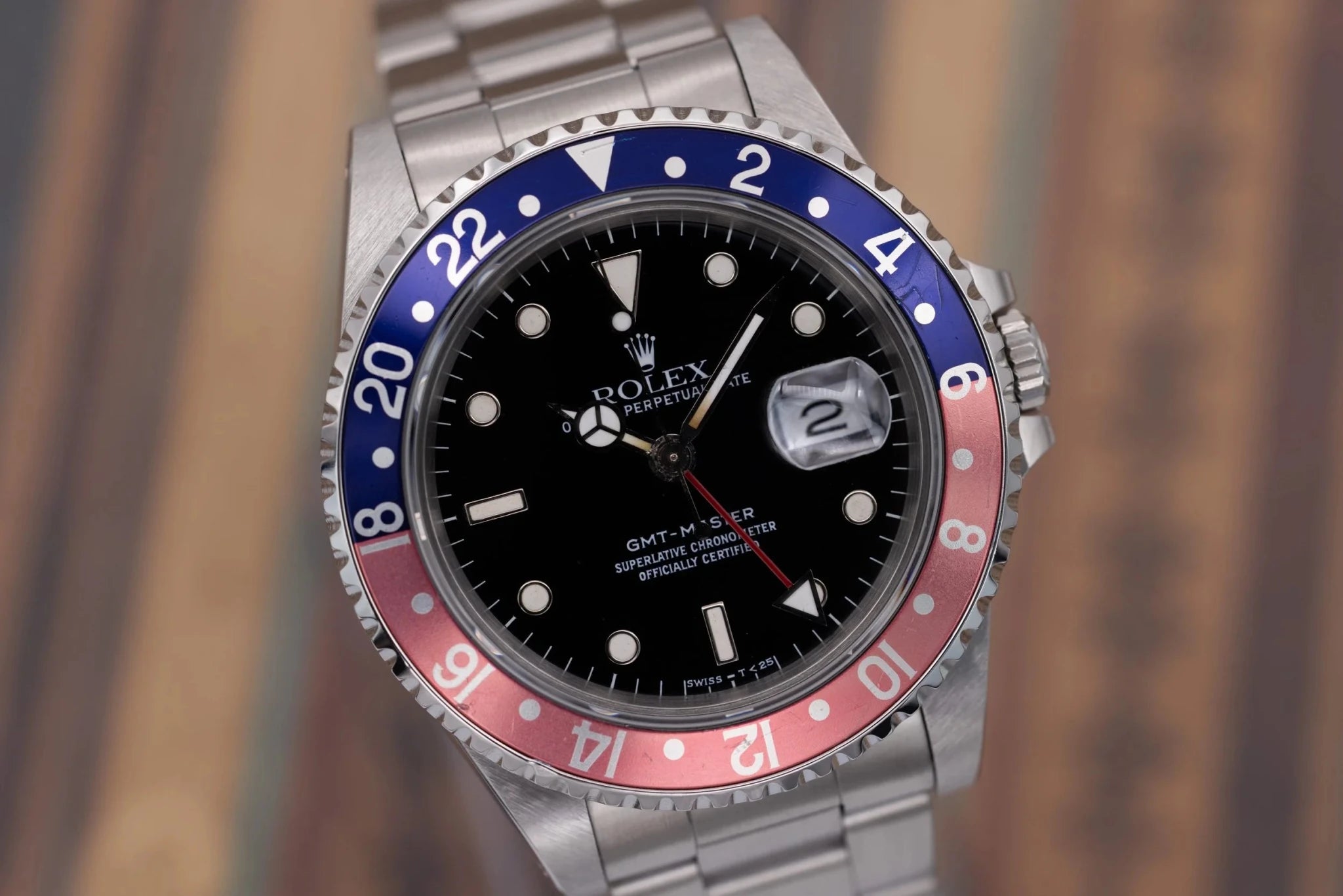 1989 Rolex GMT Master Ref. 16700 | Pepsi | Box and Papers - Sierra Time Co