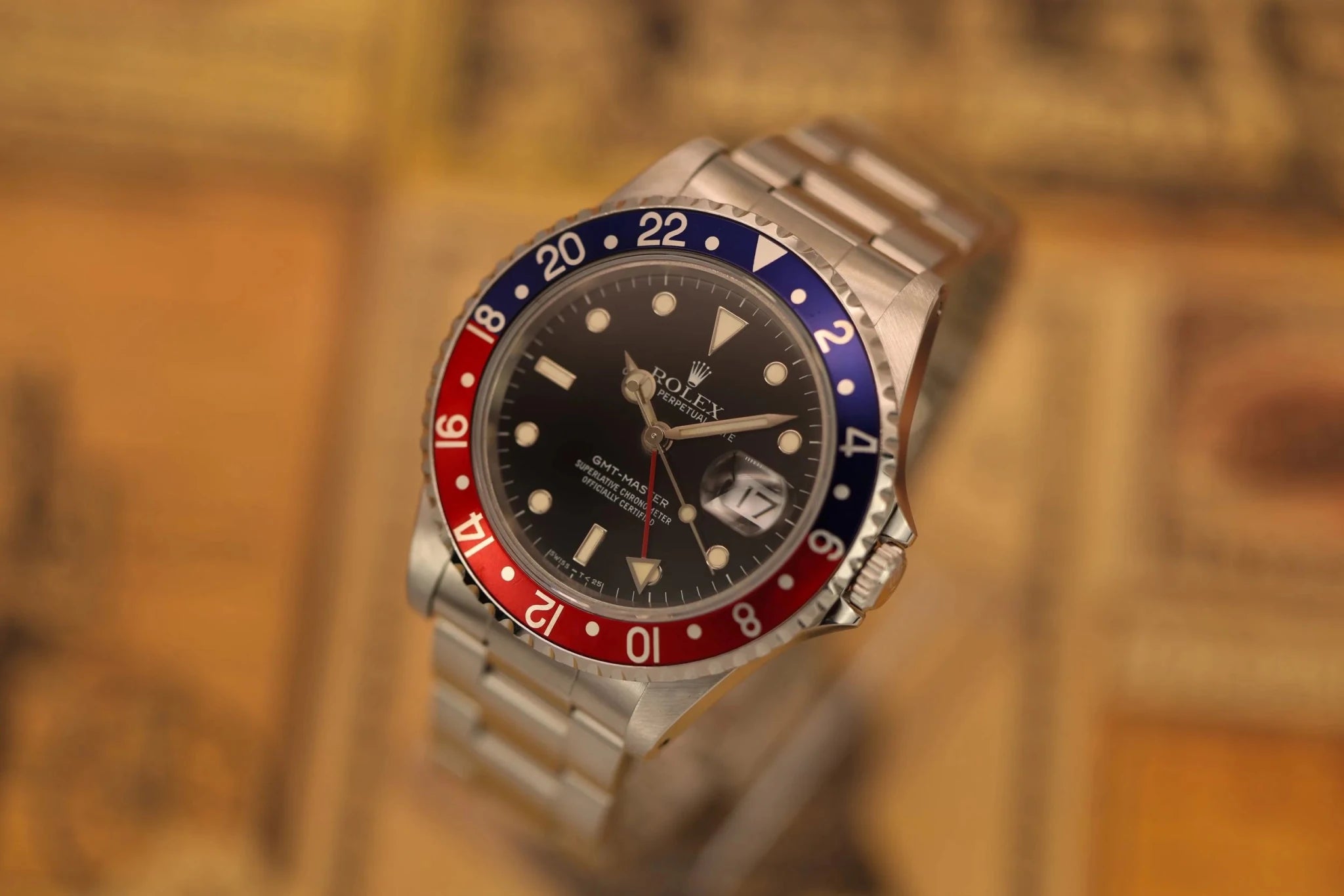 1989 Rolex GMT Master Ref. 16700 Pepsi | Creamy Patina - Sierra Time Co