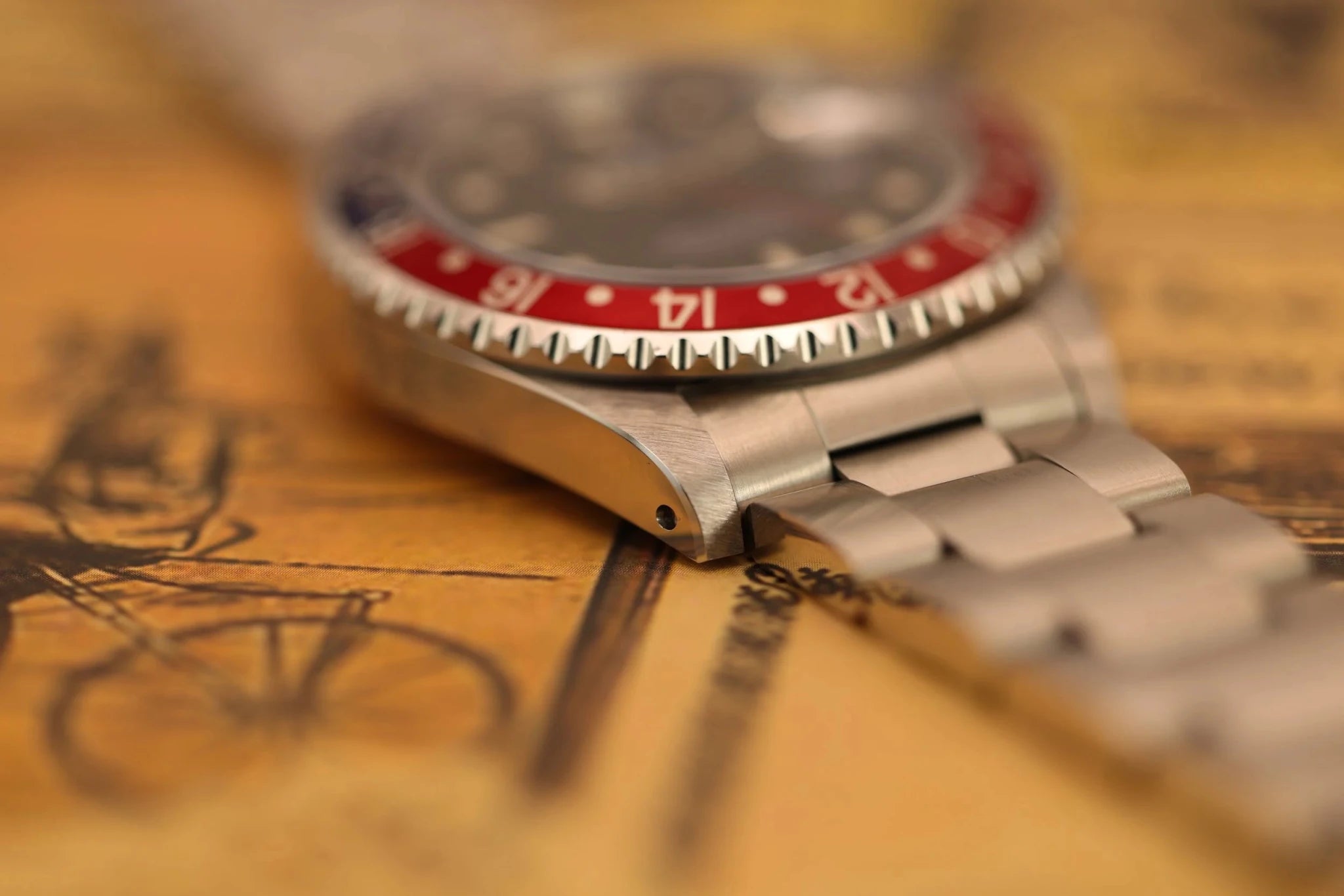 1989 Rolex GMT Master Ref. 16700 Pepsi | Creamy Patina - Sierra Time Co