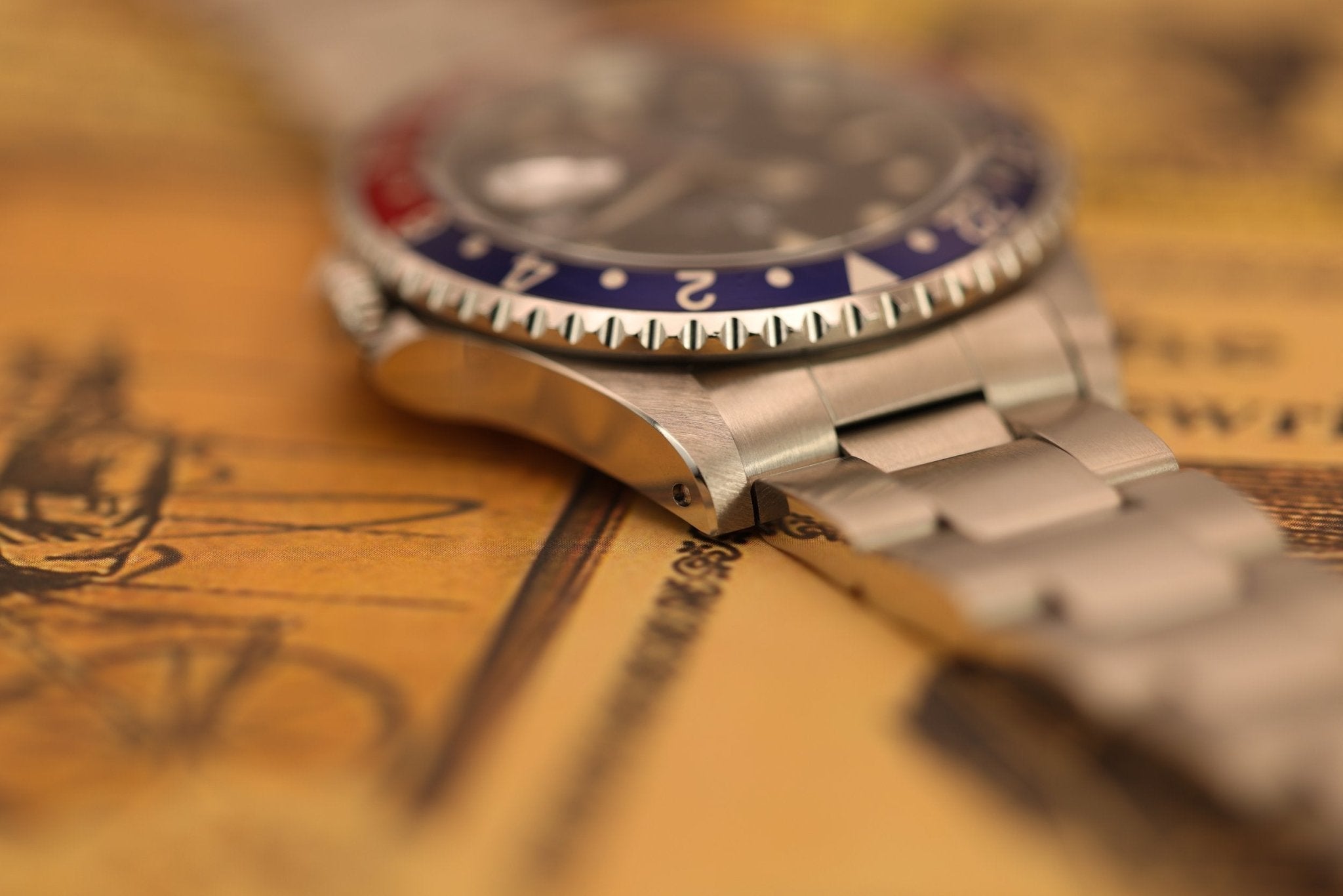 1989 Rolex GMT Master Ref. 16700 Pepsi | Creamy Patina - Sierra Time Co