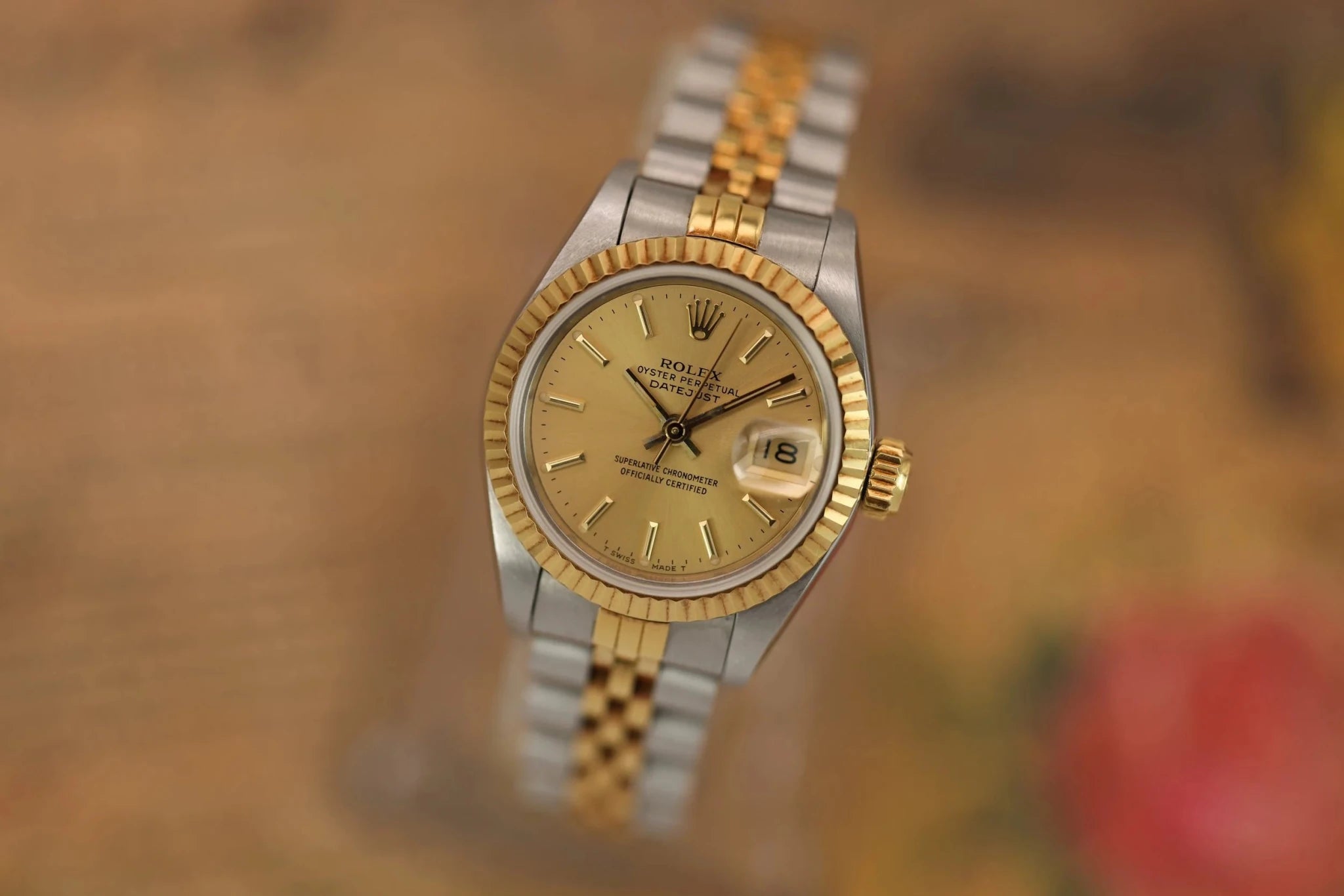 1989 Rolex Ladies Datejust Ref. 69173 | Champagne Dial | Mint - Sierra Time Co