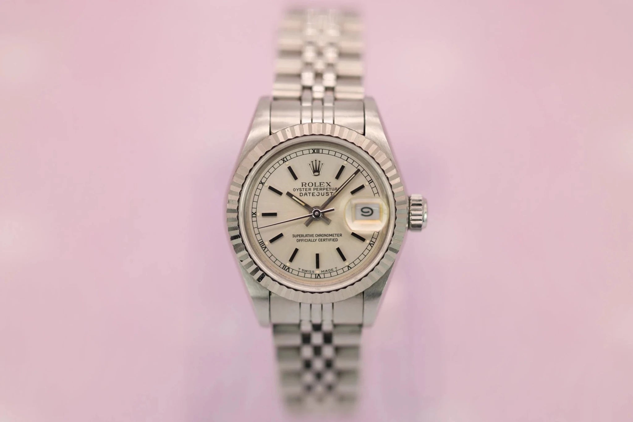 1989 Rolex Ladies Datejust Ref. 69174 | Silver Dial - Sierra Time Co