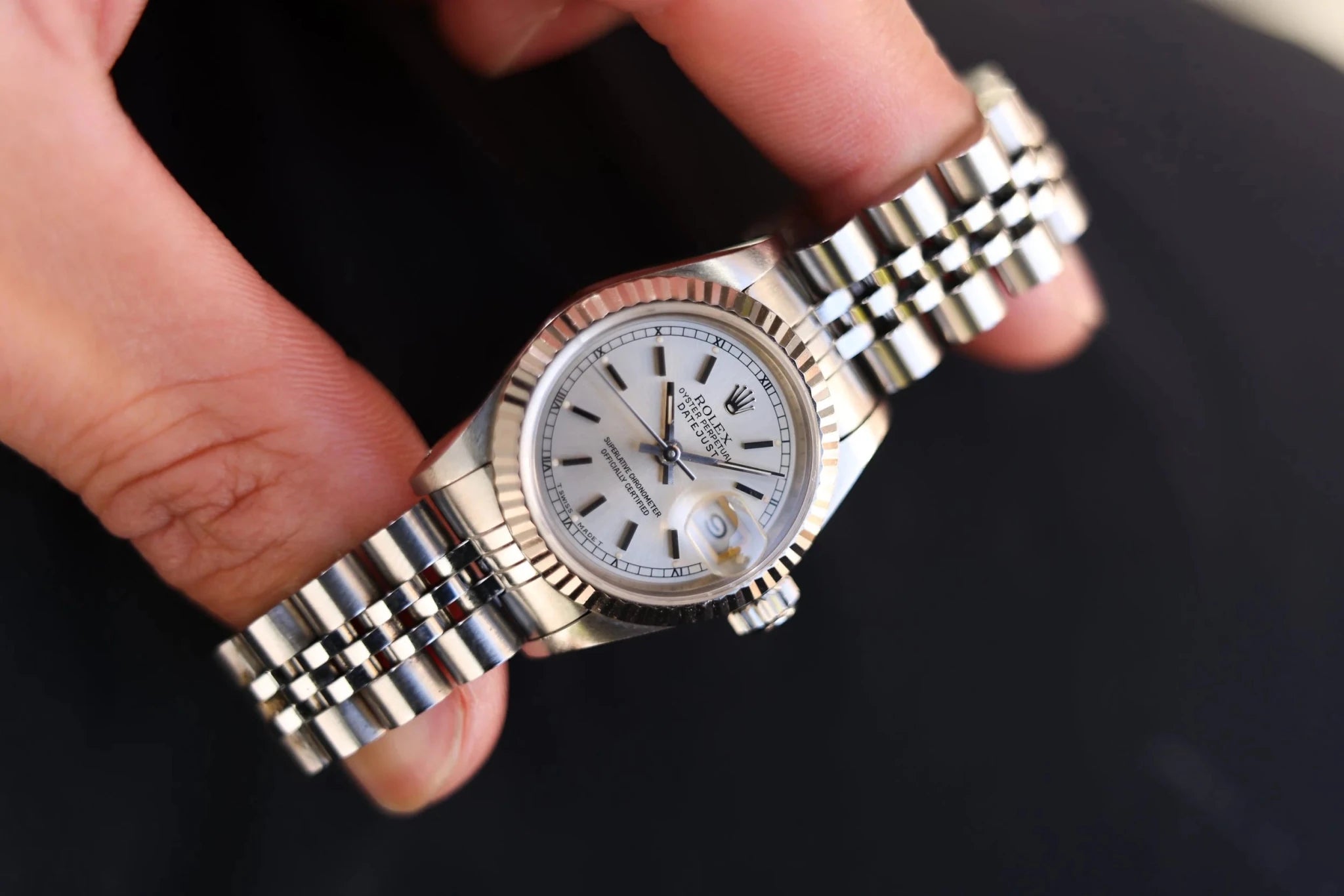 1989 Rolex Ladies Datejust Ref. 69174 | Silver Dial - Sierra Time Co