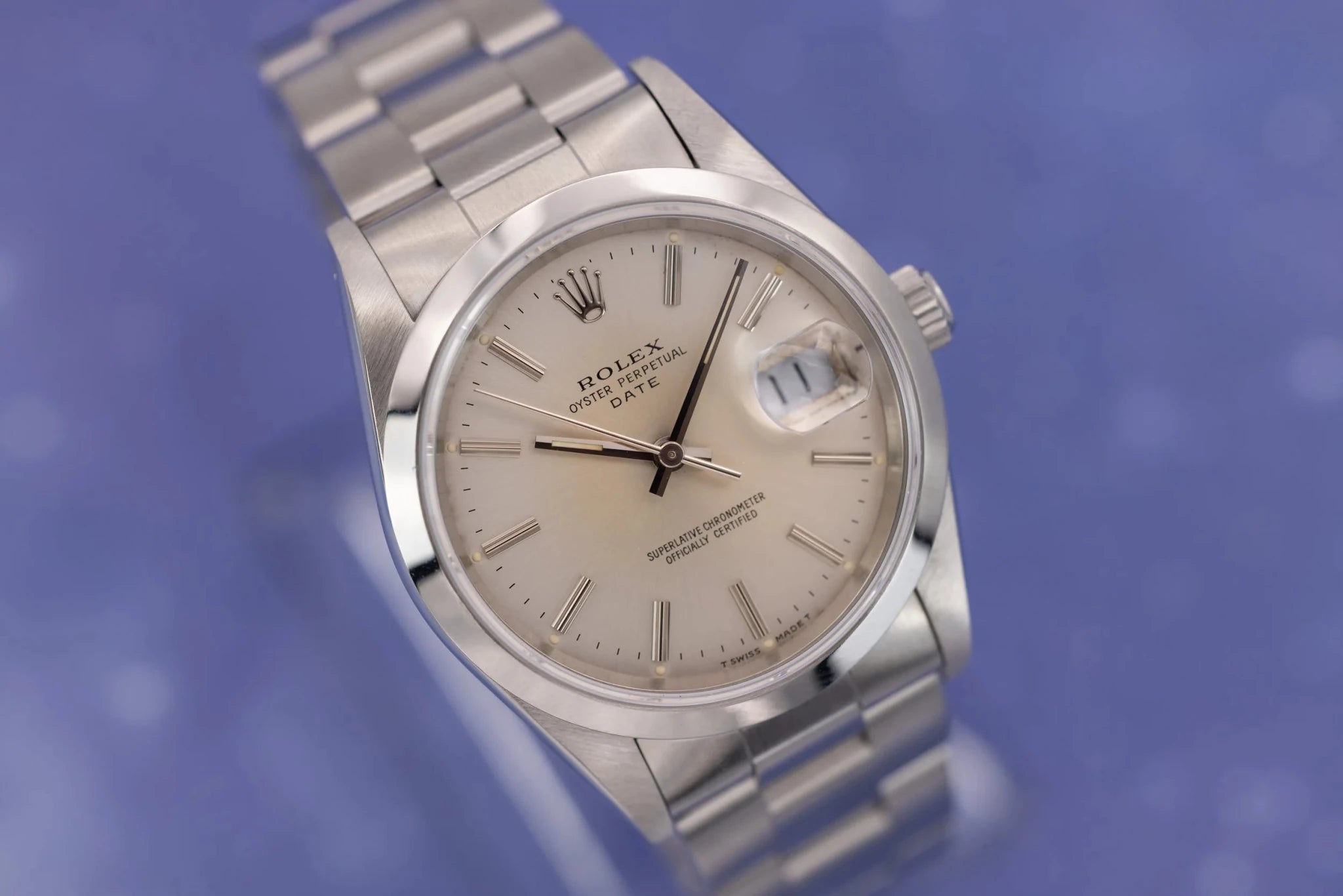 1990 Rolex Date Ref. 15200 | Silver Dial - Sierra Time Co