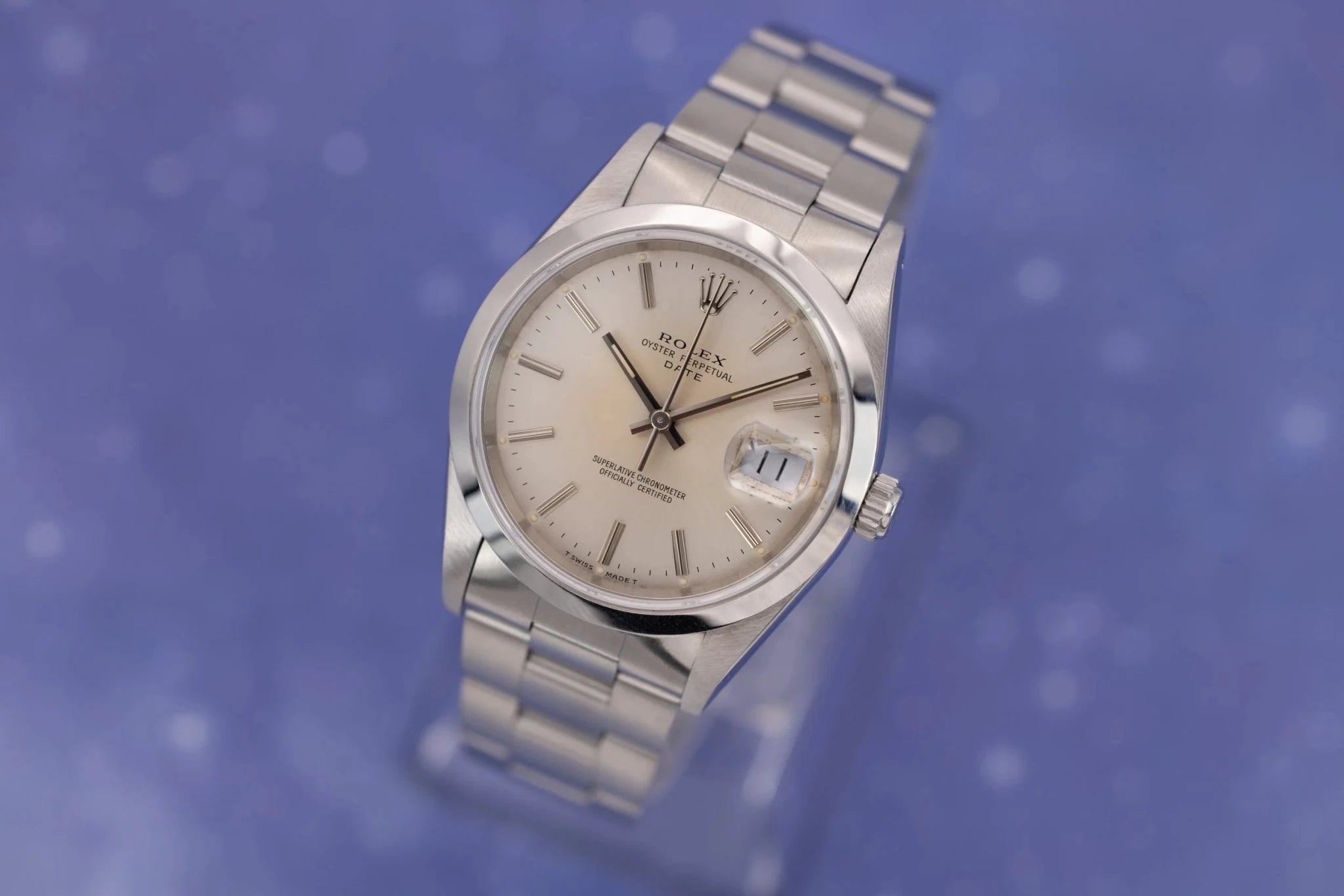 1990 Rolex Date Ref. 15200 | Silver Dial - Sierra Time Co