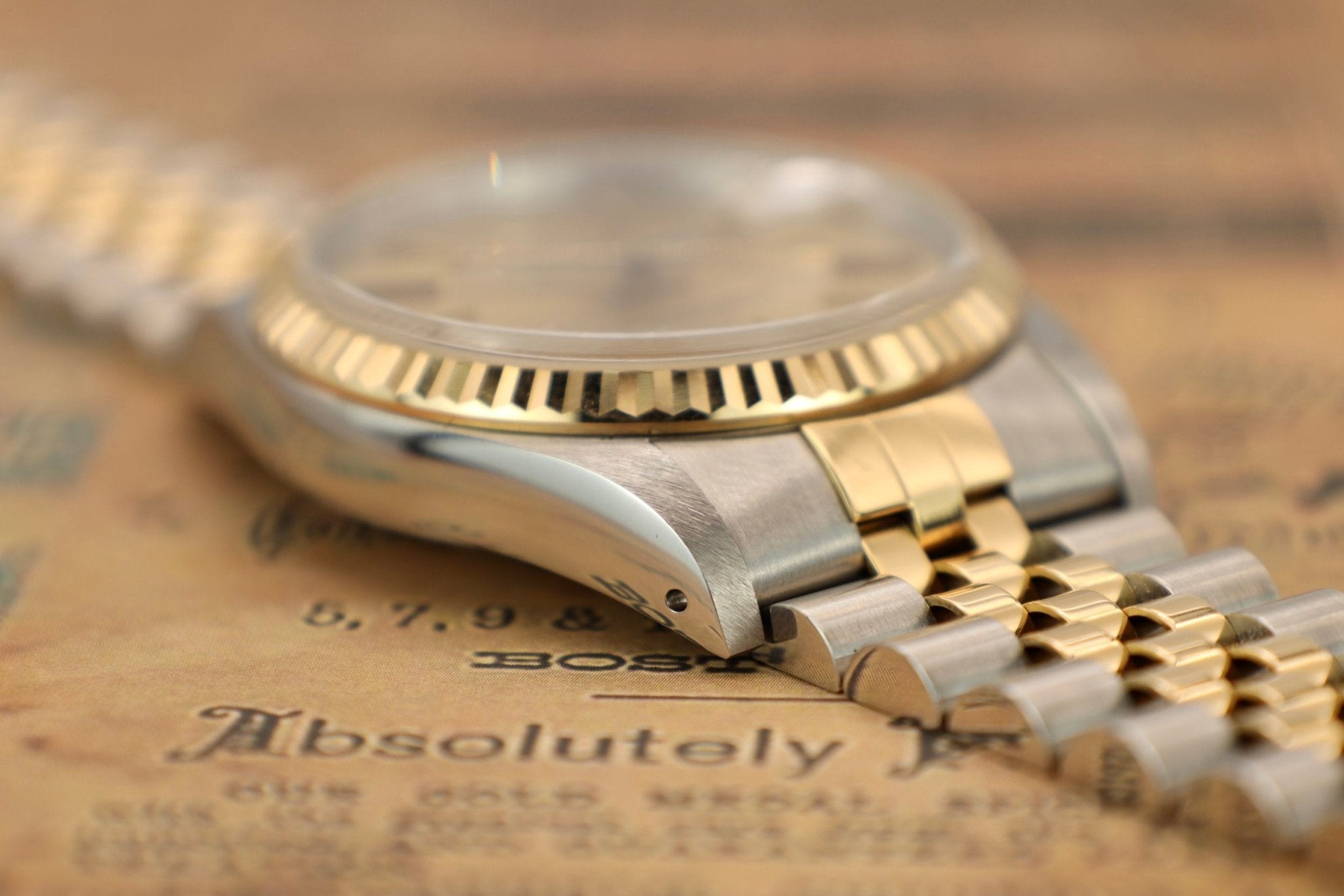 1990 Rolex Datejust Ref. 16233 | Champagne Dial - Sierra Time Co