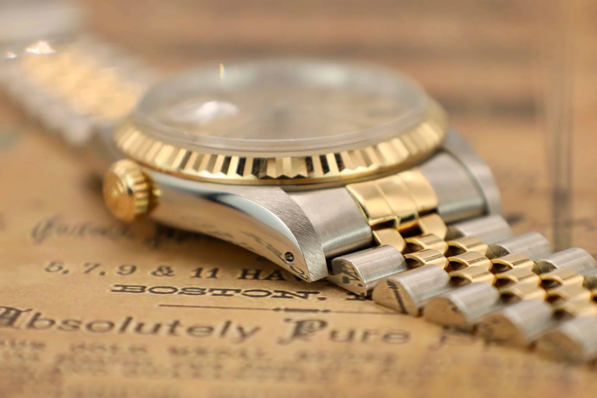 1990 Rolex Datejust Ref. 16233 | Champagne Dial - Sierra Time Co