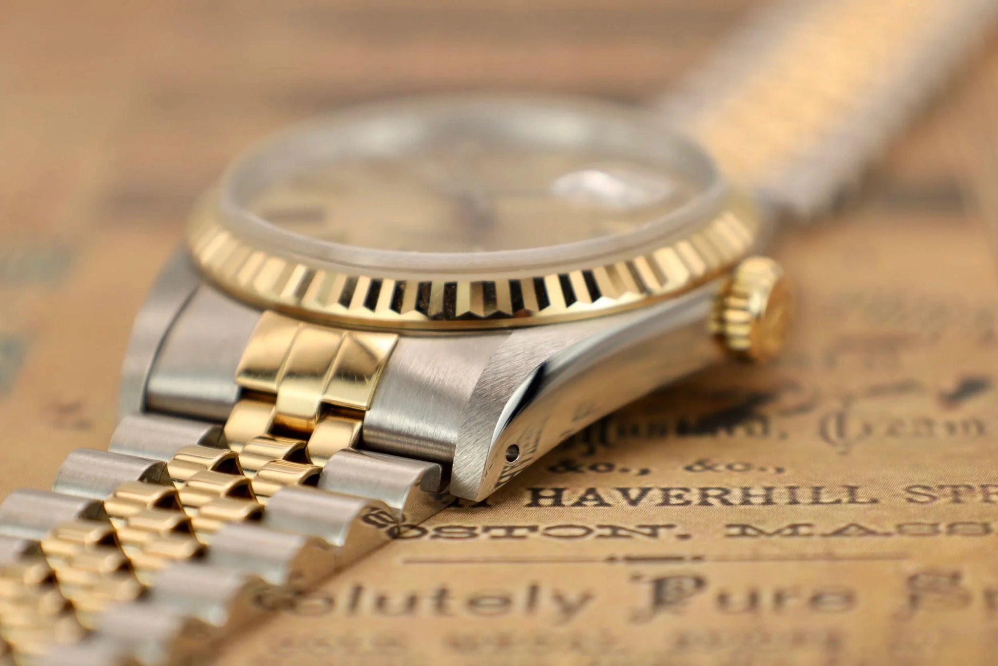 1990 Rolex Datejust Ref. 16233 | Champagne Dial - Sierra Time Co