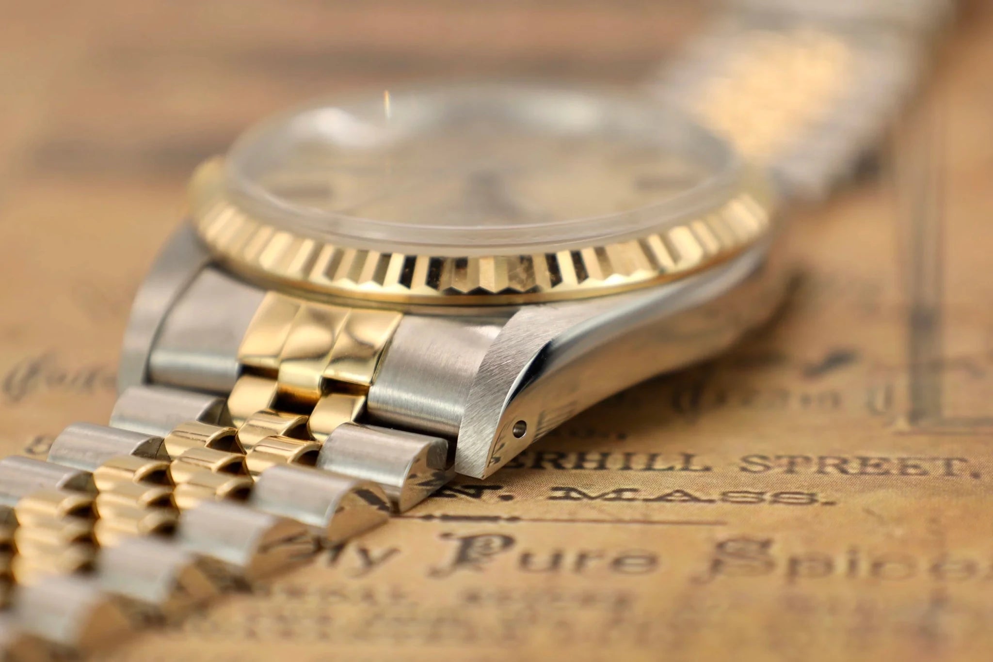 1990 Rolex Datejust Ref. 16233 | Champagne Dial - Sierra Time Co