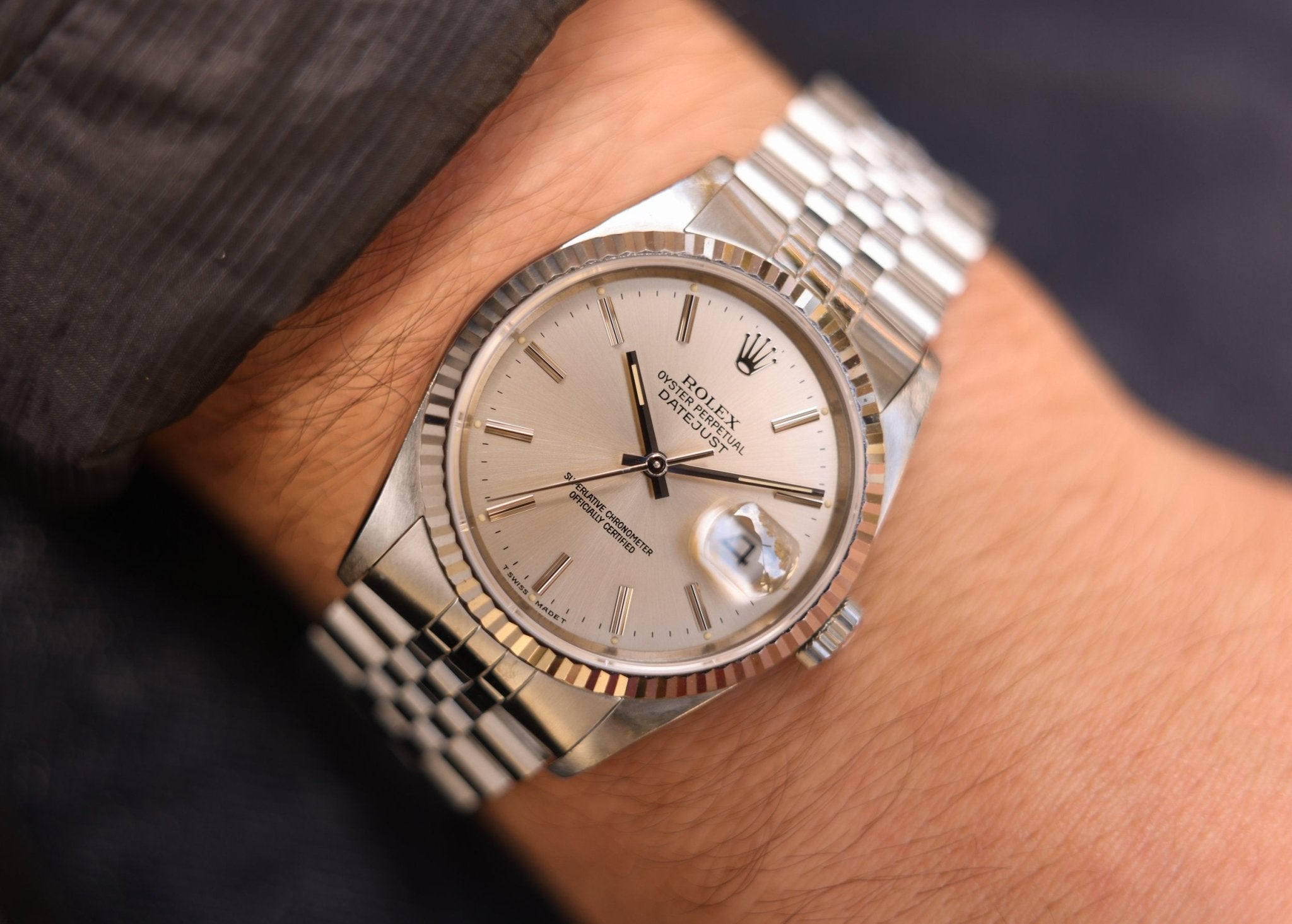 1990 Rolex Datejust Ref. 16234 | Caramel Dial - Sierra Time Co