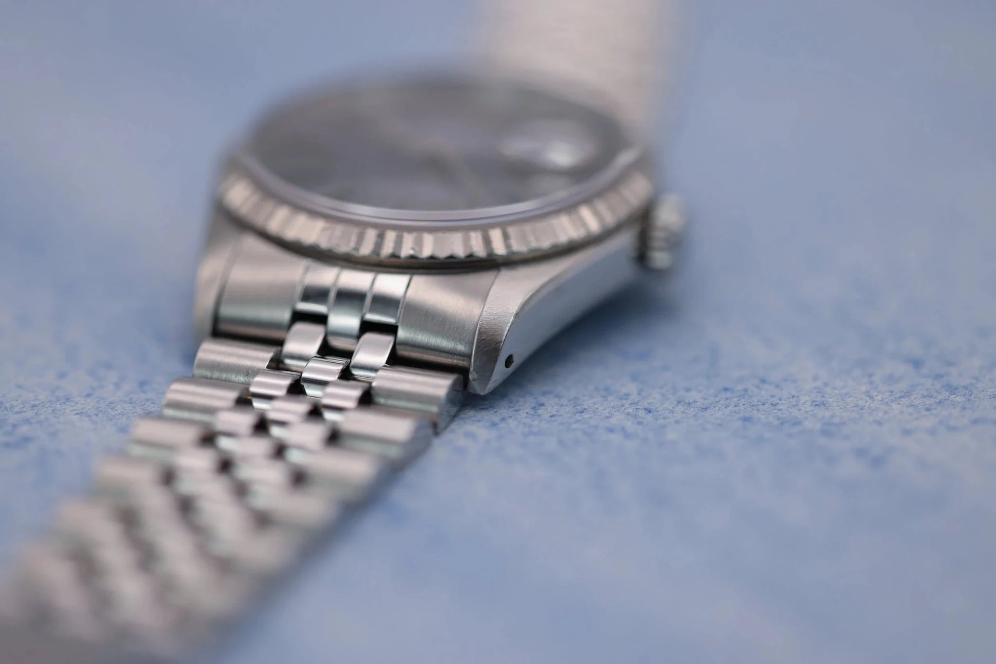 1990 Rolex Datejust Ref. 16234 | Grey Tapestry Dial - Sierra Time Co