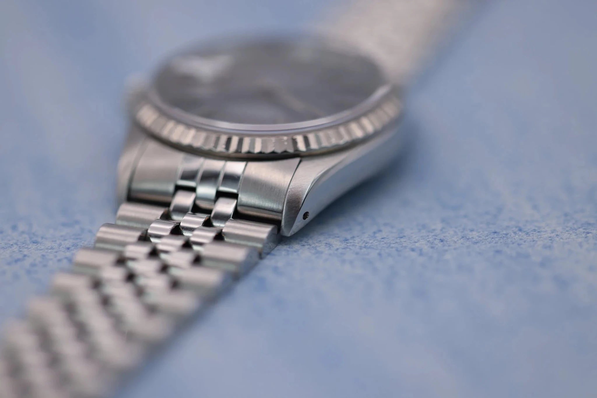 1990 Rolex Datejust Ref. 16234 | Grey Tapestry Dial - Sierra Time Co