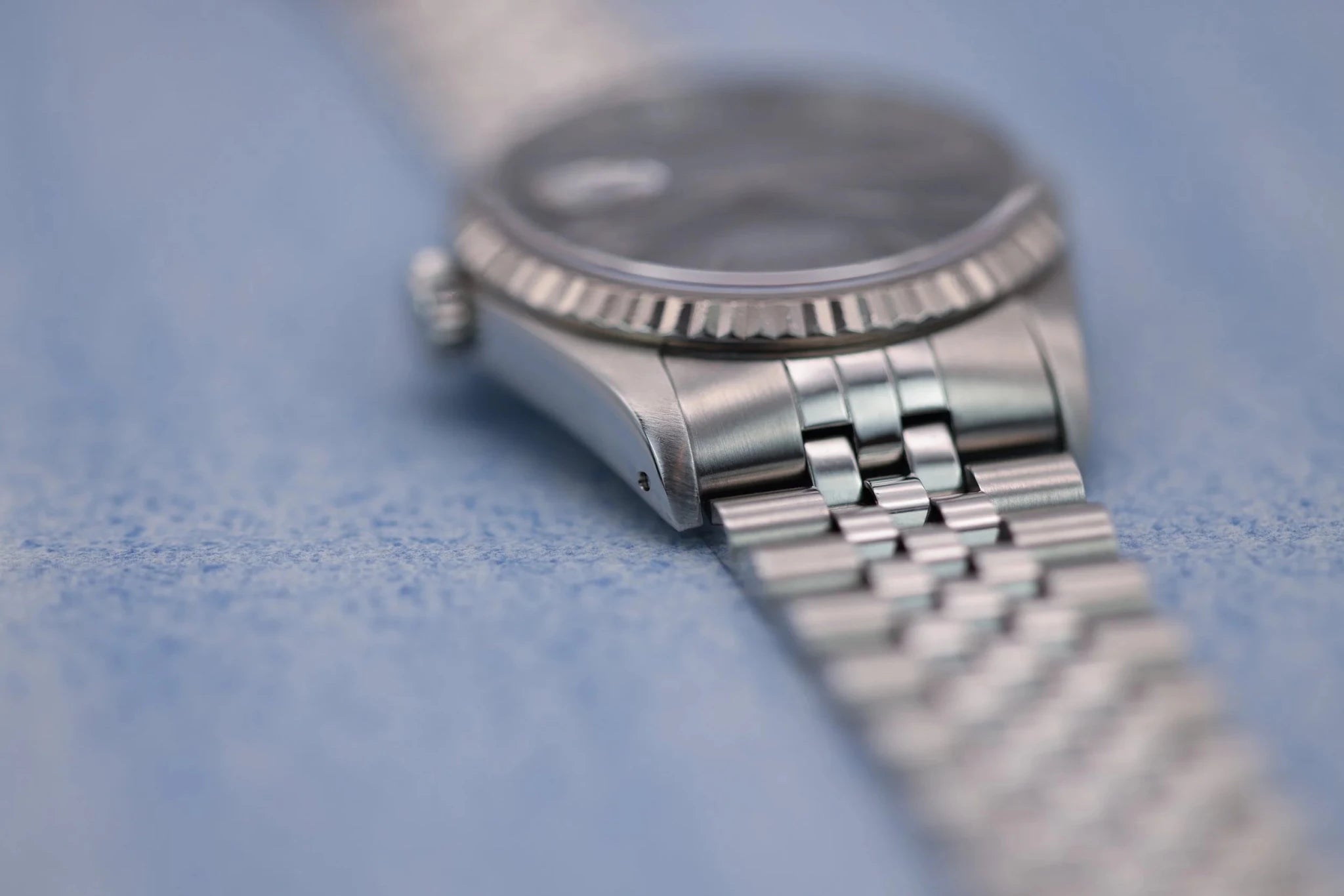 1990 Rolex Datejust Ref. 16234 | Grey Tapestry Dial - Sierra Time Co