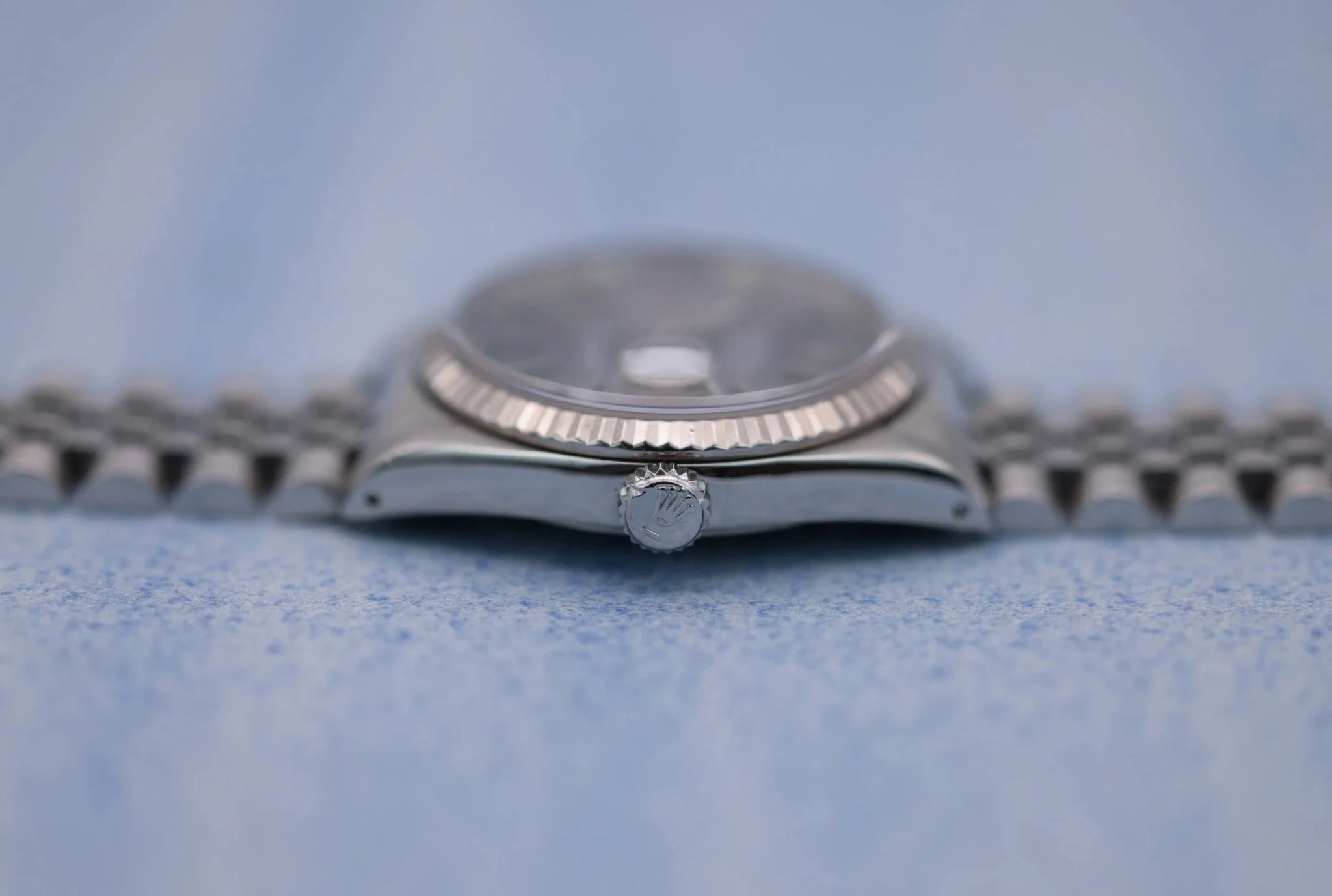 1990 Rolex Datejust Ref. 16234 | Grey Tapestry Dial - Sierra Time Co