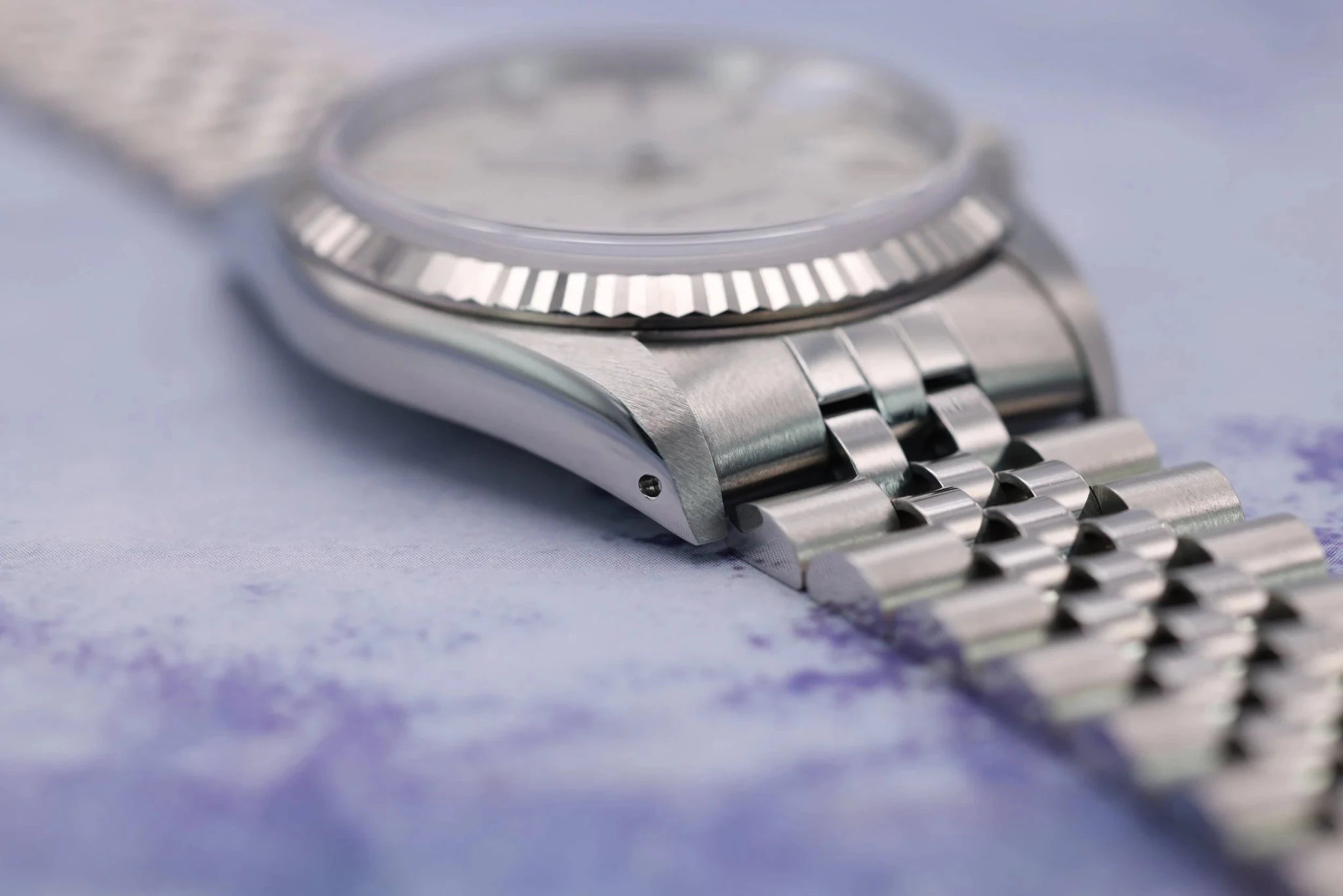1990 Rolex Datejust Ref. 16234 | Rare Linen Dial - Sierra Time Co