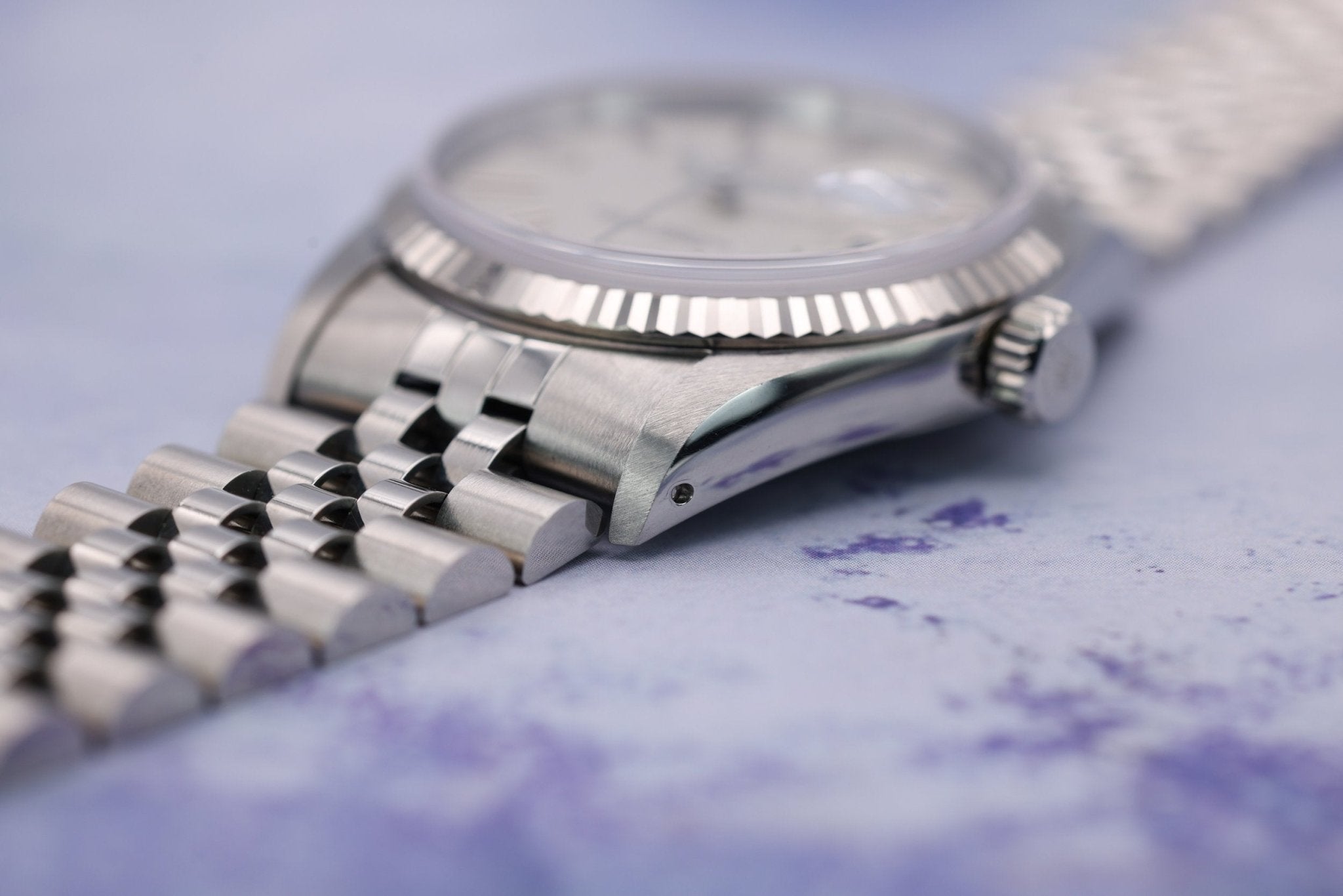 1990 Rolex Datejust Ref. 16234 | Rare Linen Dial - Sierra Time Co