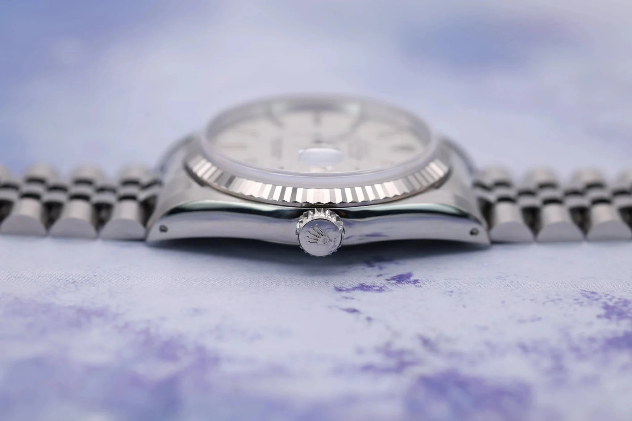 1990 Rolex Datejust Ref. 16234 | Rare Linen Dial - Sierra Time Co