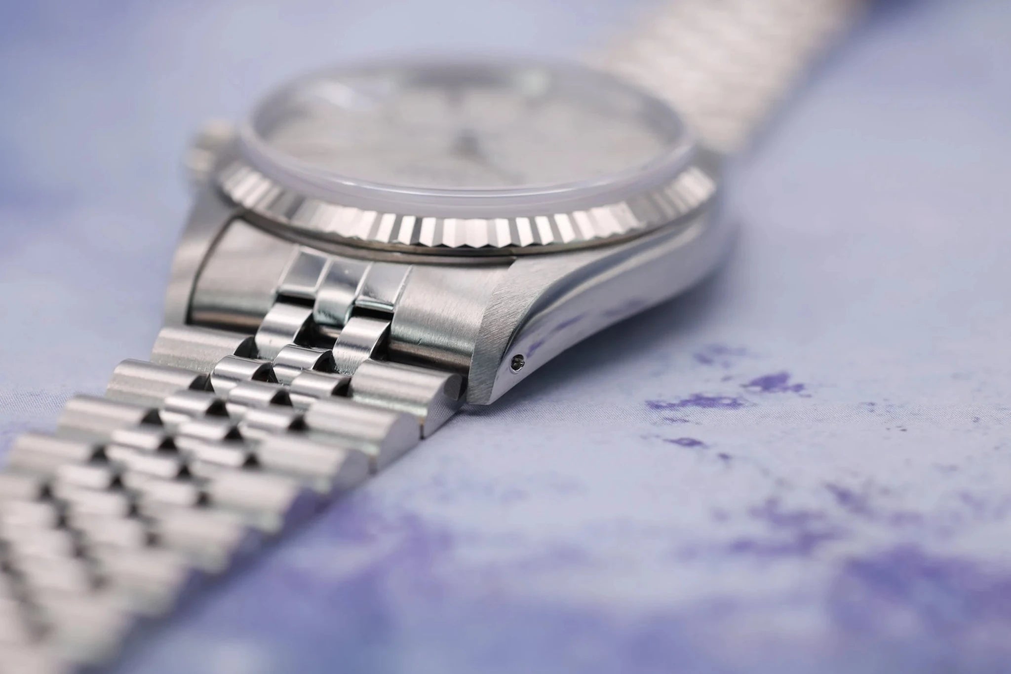 1990 Rolex Datejust Ref. 16234 | Rare Linen Dial - Sierra Time Co