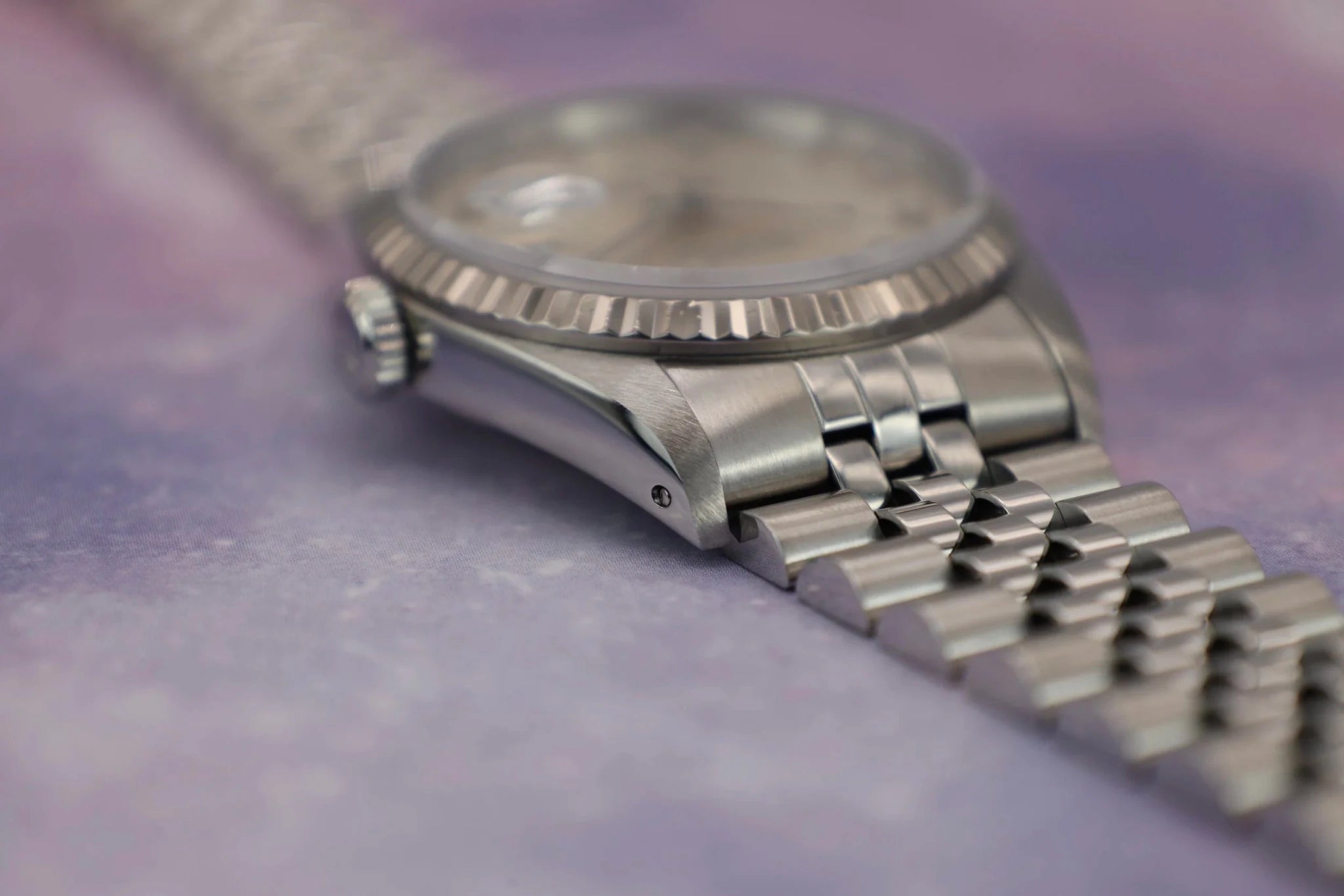 1990 Rolex Datejust Ref. 16234 | Silver Diamond Dial - Sierra Time Co