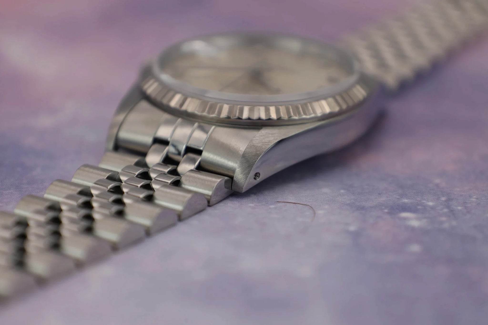 1990 Rolex Datejust Ref. 16234 | Silver Diamond Dial - Sierra Time Co