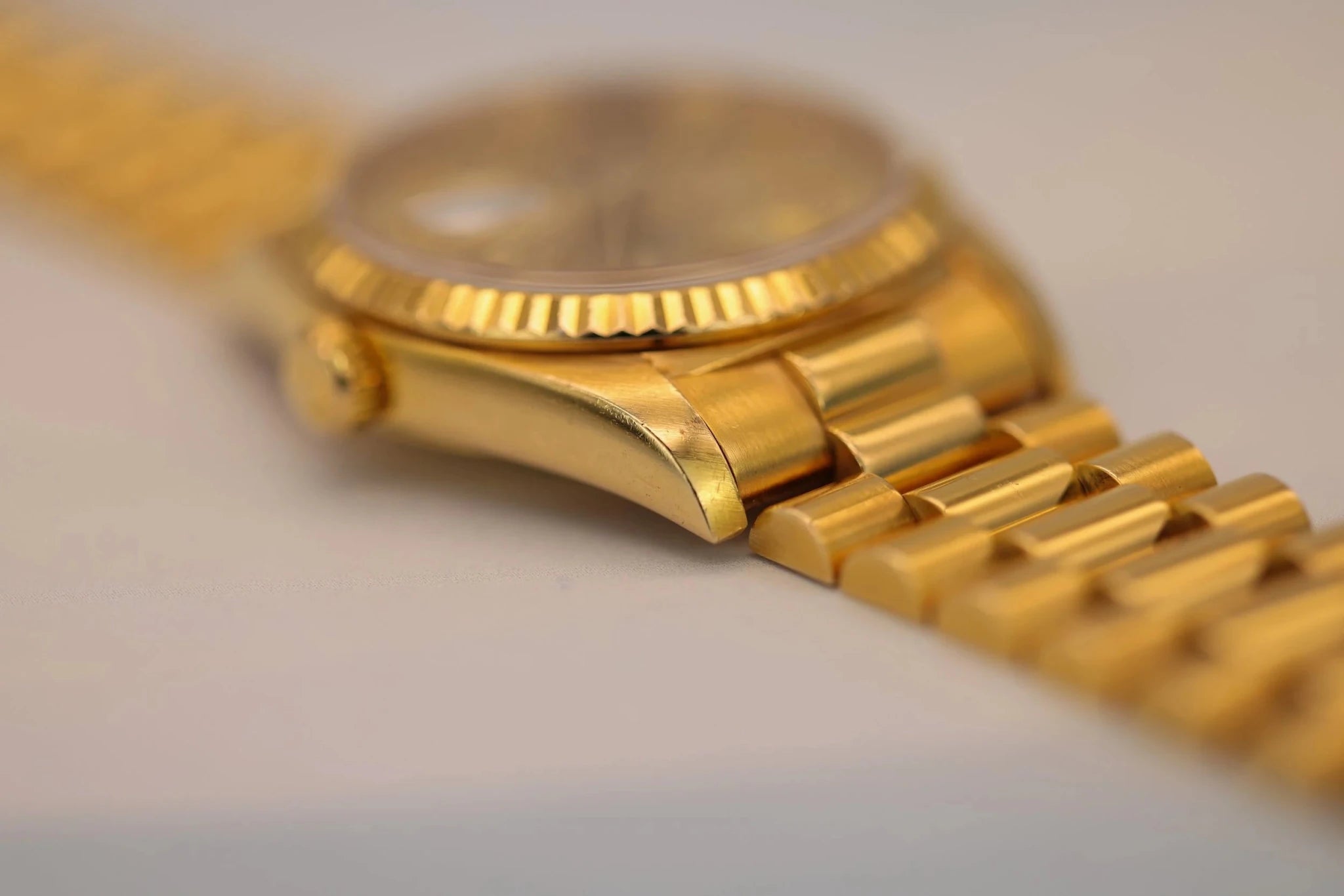 1990 Rolex Day-Date Ref. 18238 | Champagne Dial | Box and Papers - Sierra Time Co