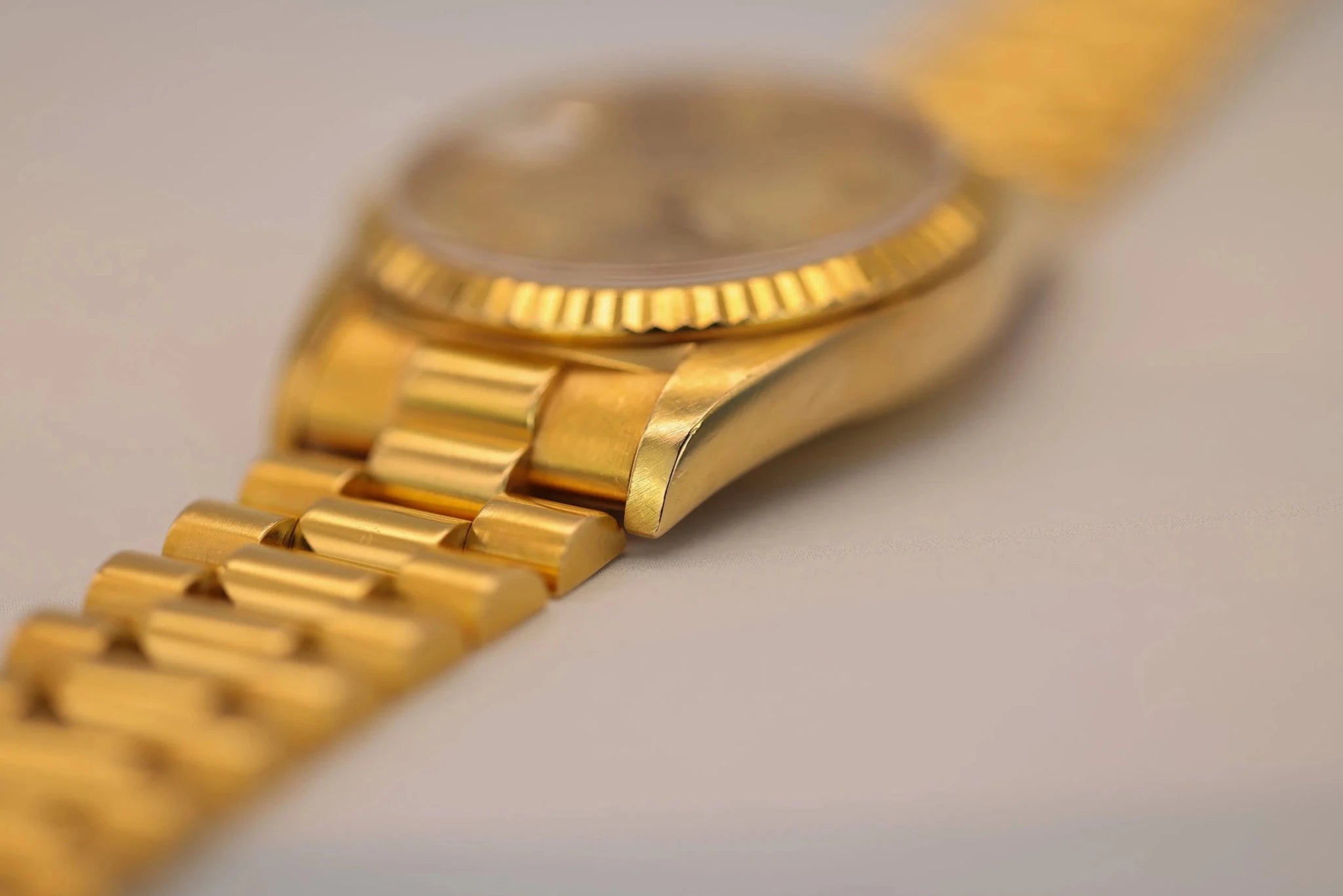 1990 Rolex Day-Date Ref. 18238 | Champagne Dial | Box and Papers - Sierra Time Co